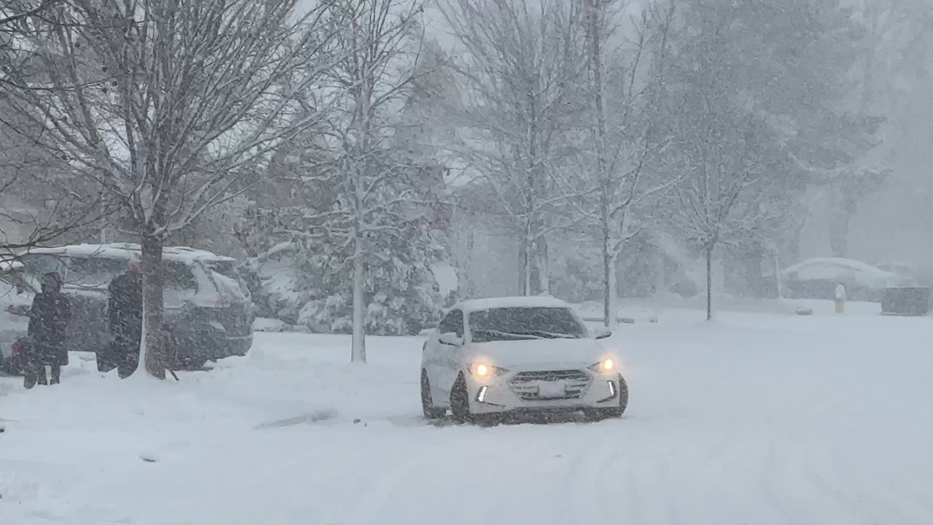 Toronto Gets Hit By Massive Winter Snowstorm