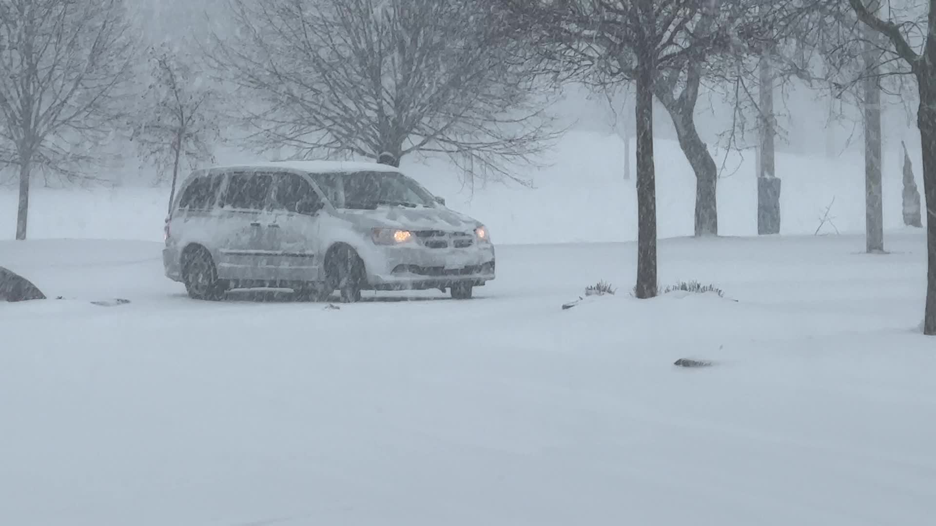 Toronto Gets Hit By Massive Winter Snowstorm