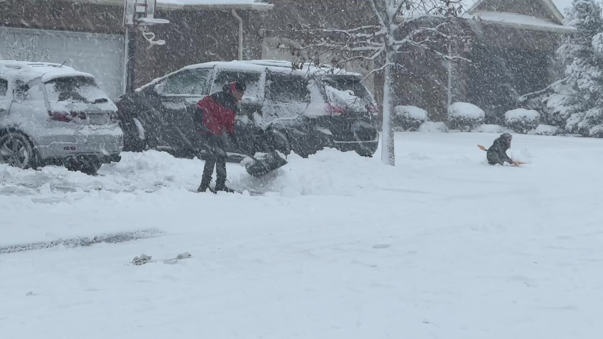 Toronto Gets Hit By Massive Winter Snowstorm