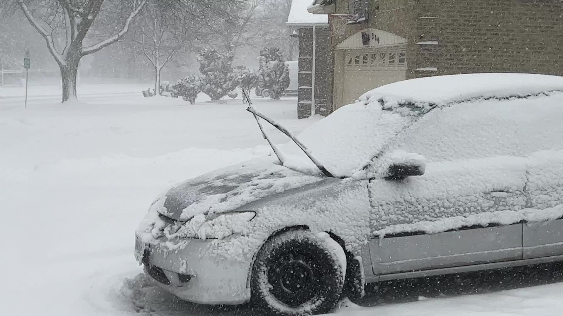 Toronto Gets Hit By Massive Winter Snowstorm