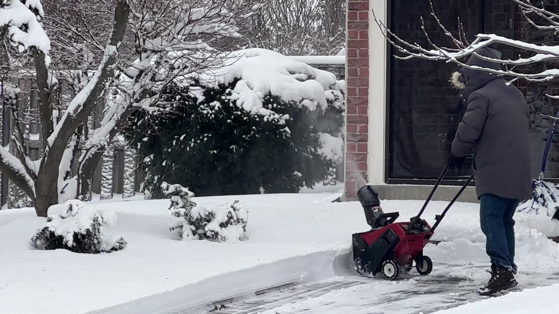 Toronto Gets Hit By Massive Winter Snowstorm