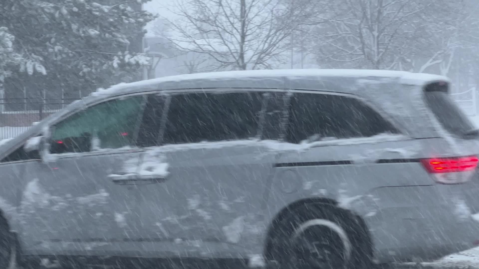 Toronto Gets Hit By Massive Winter Snowstorm