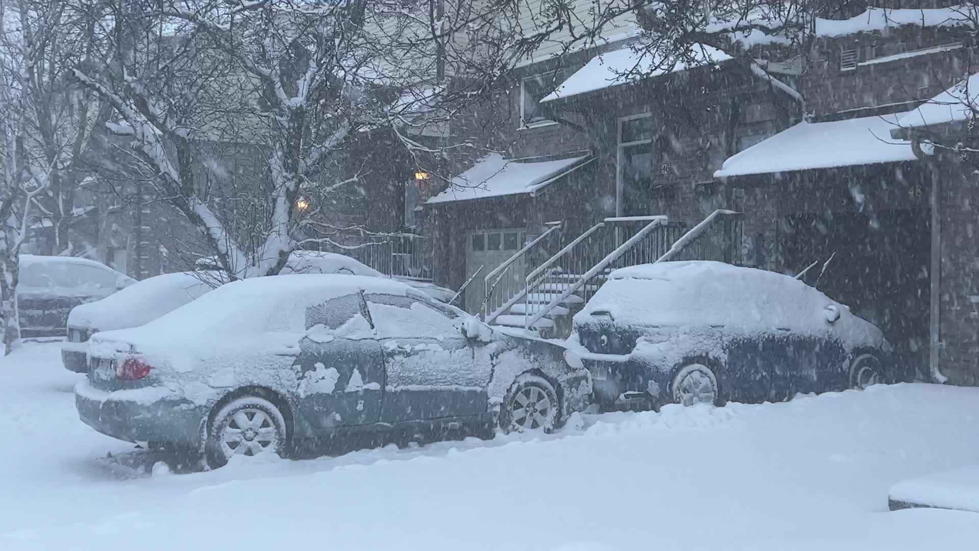 Toronto Gets Hit By Massive Winter Snowstorm