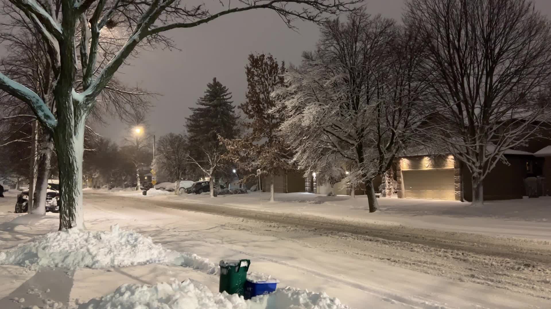Toronto Gets Hit By Massive Winter Snowstorm