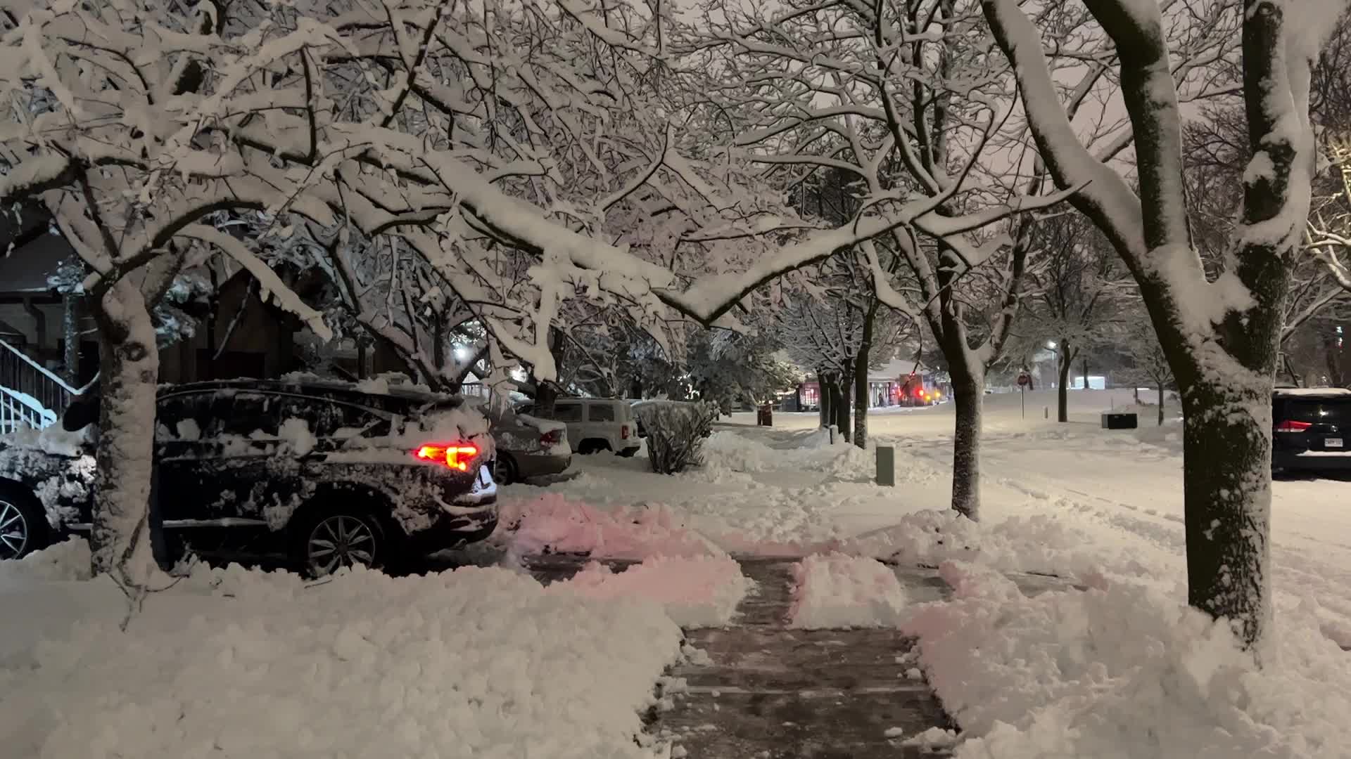 Toronto Gets Hit By Massive Winter Snowstorm