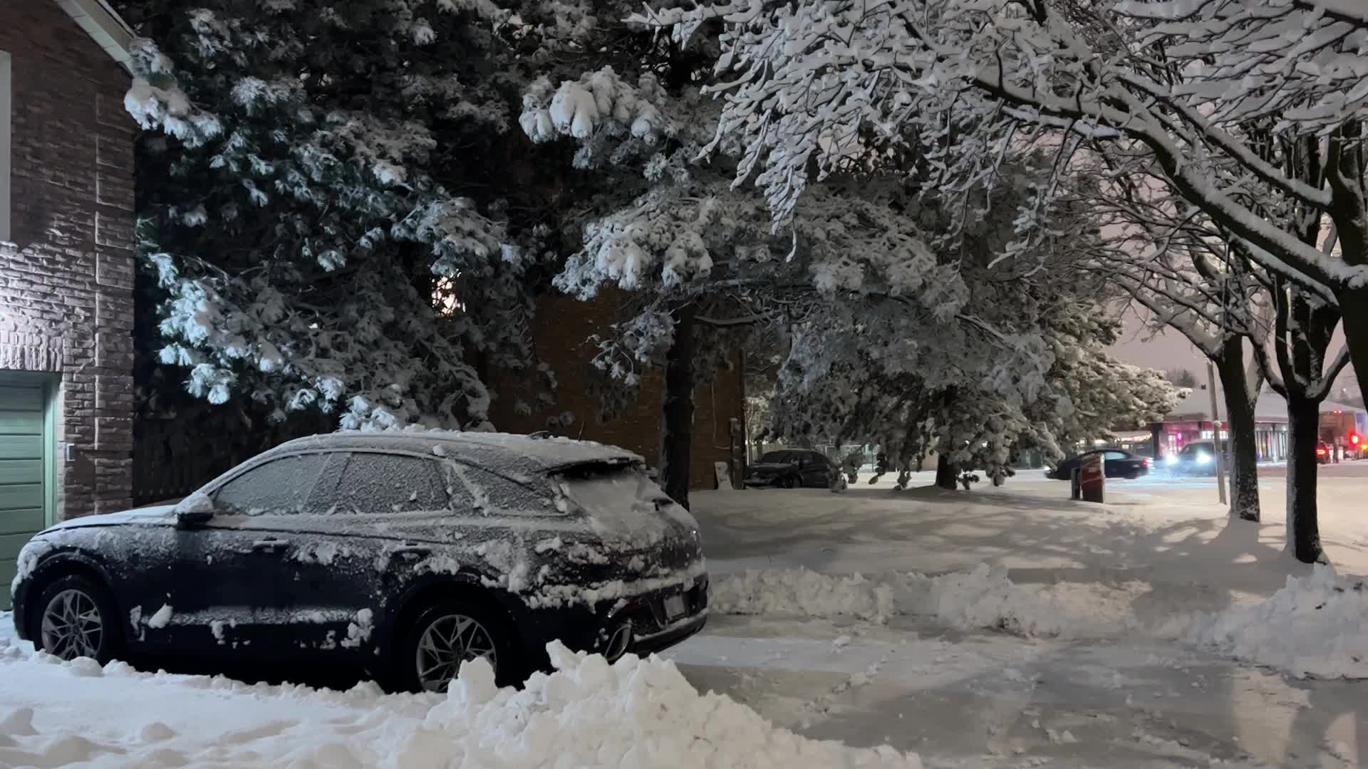Toronto Gets Hit By Massive Winter Snowstorm