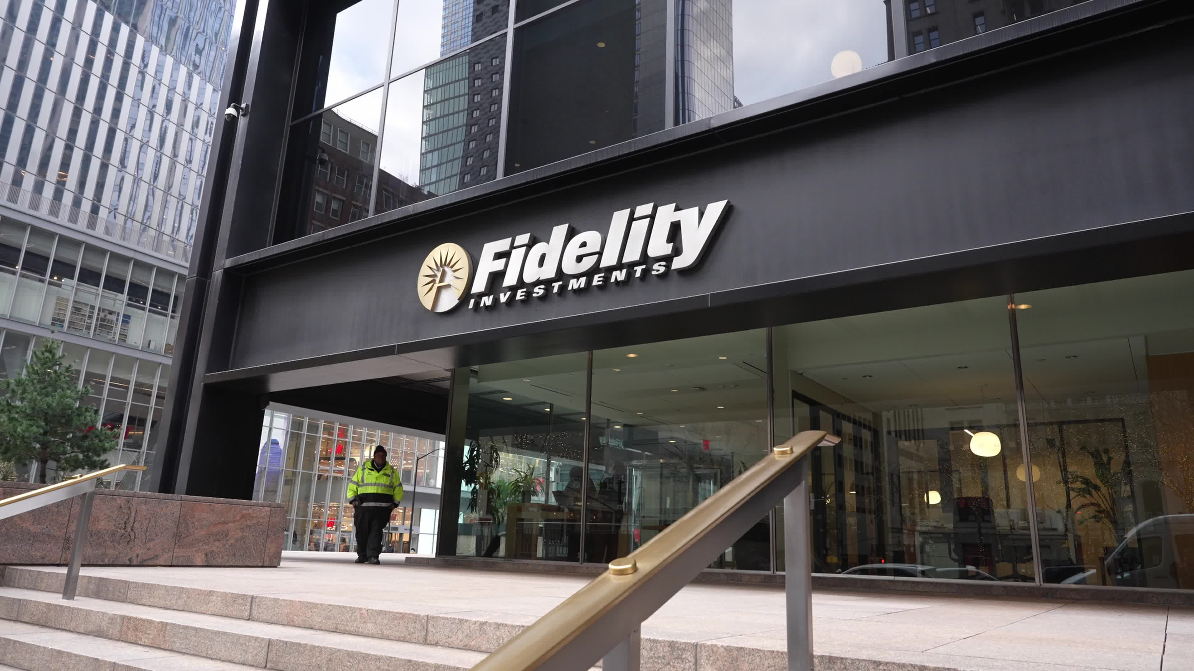 Fidelity Investments Office In Lower Manhattan