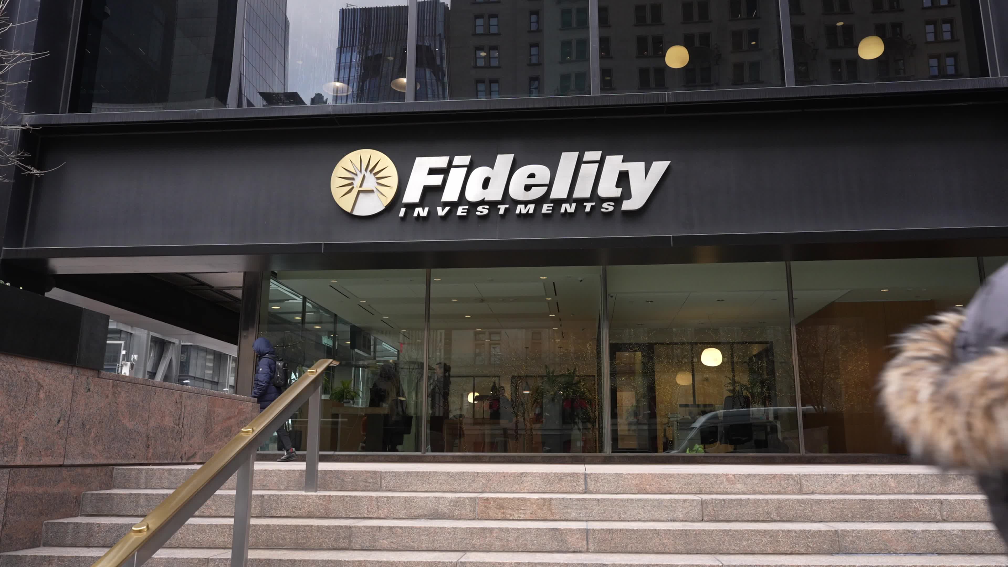 Fidelity Investments Office In Lower Manhattan