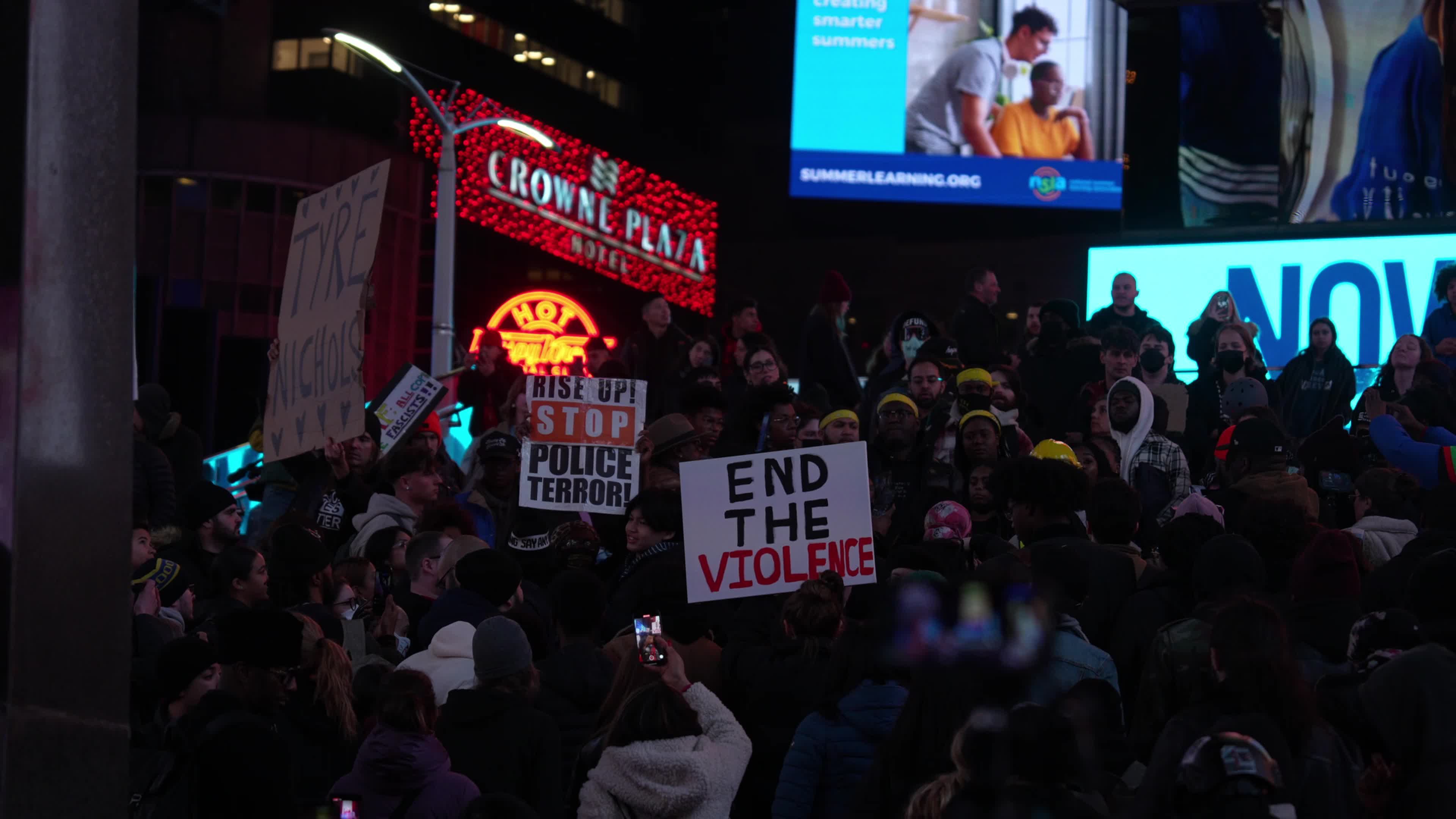 Release Of Tyre Nichols Police Beating Video Sparks Demonstrations