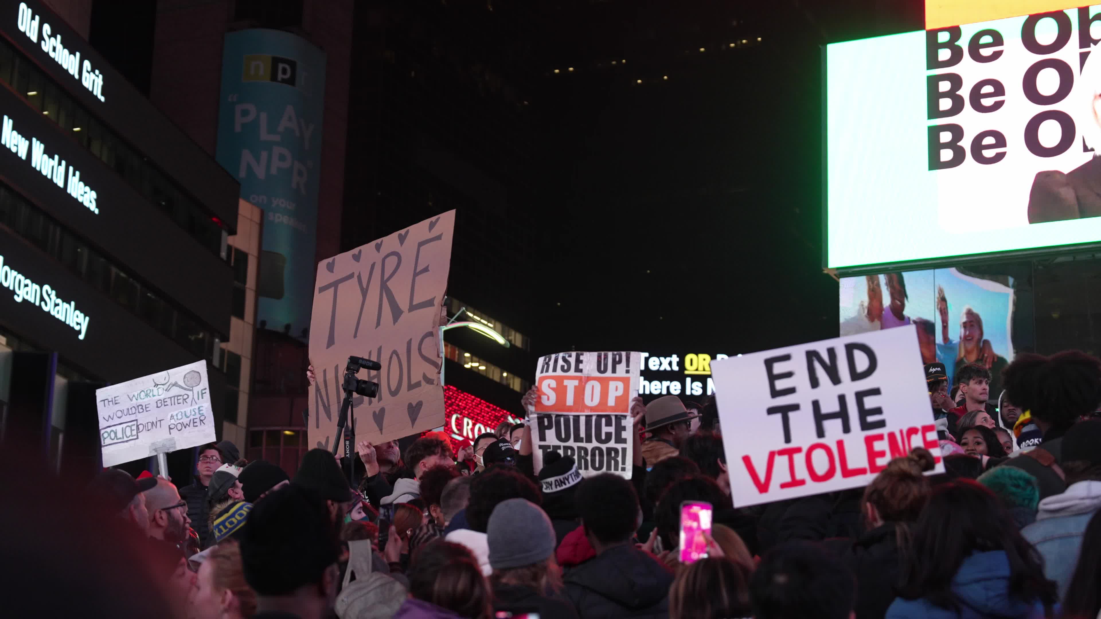 Release Of Tyre Nichols Police Beating Video Sparks Demonstrations