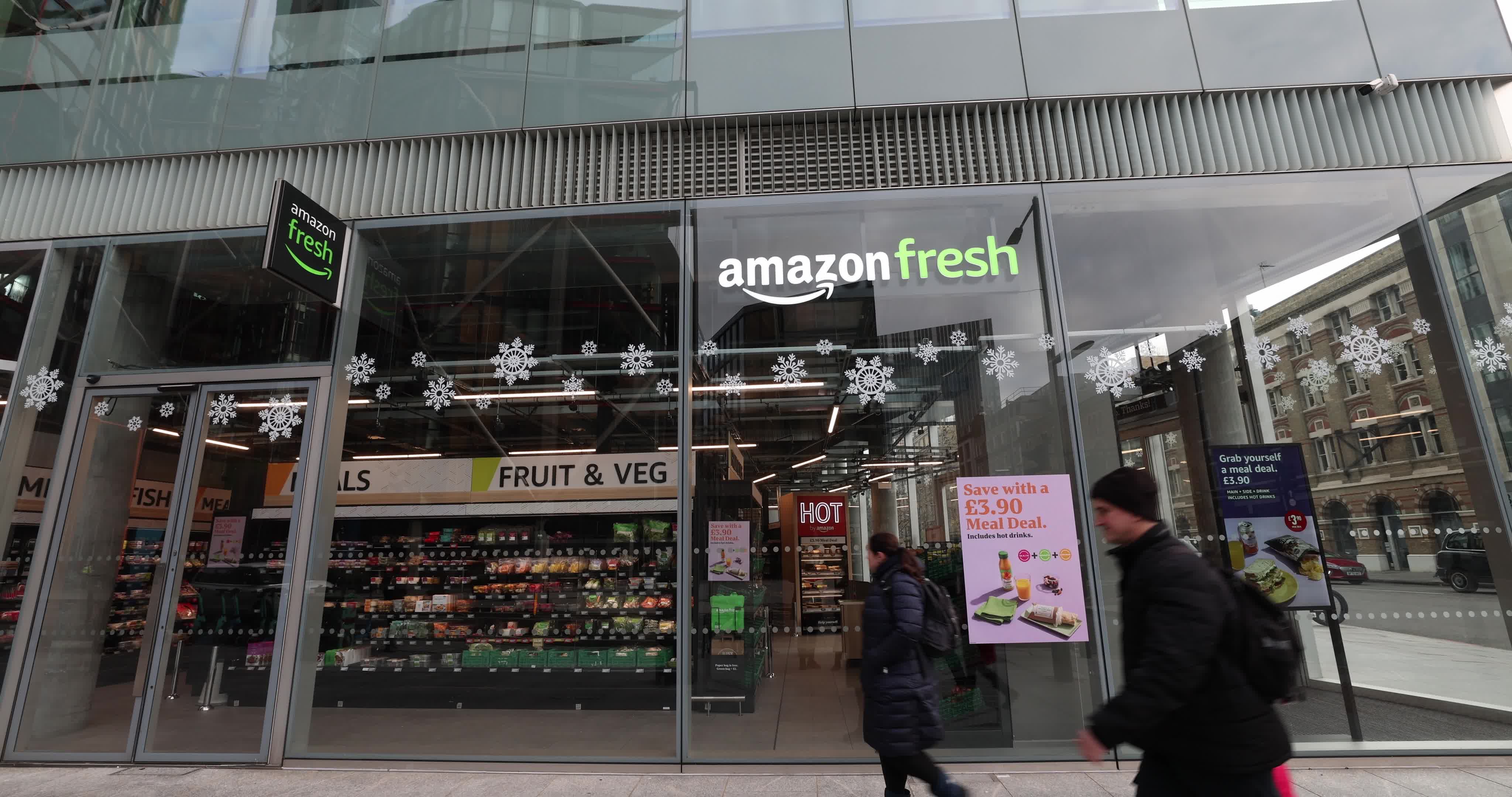 Amazon Fresh Store In London