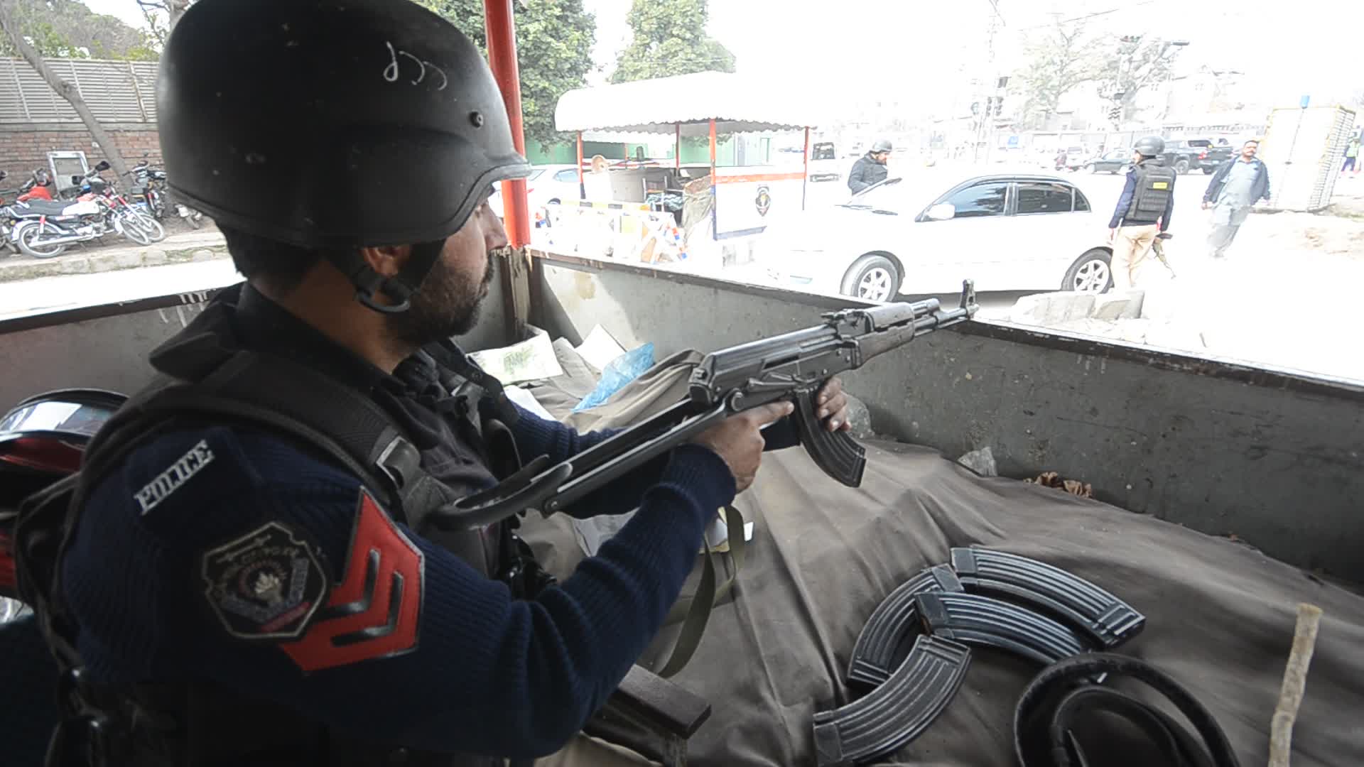At least 92 people killed after a suicide bombing in a mosque in Peshawar