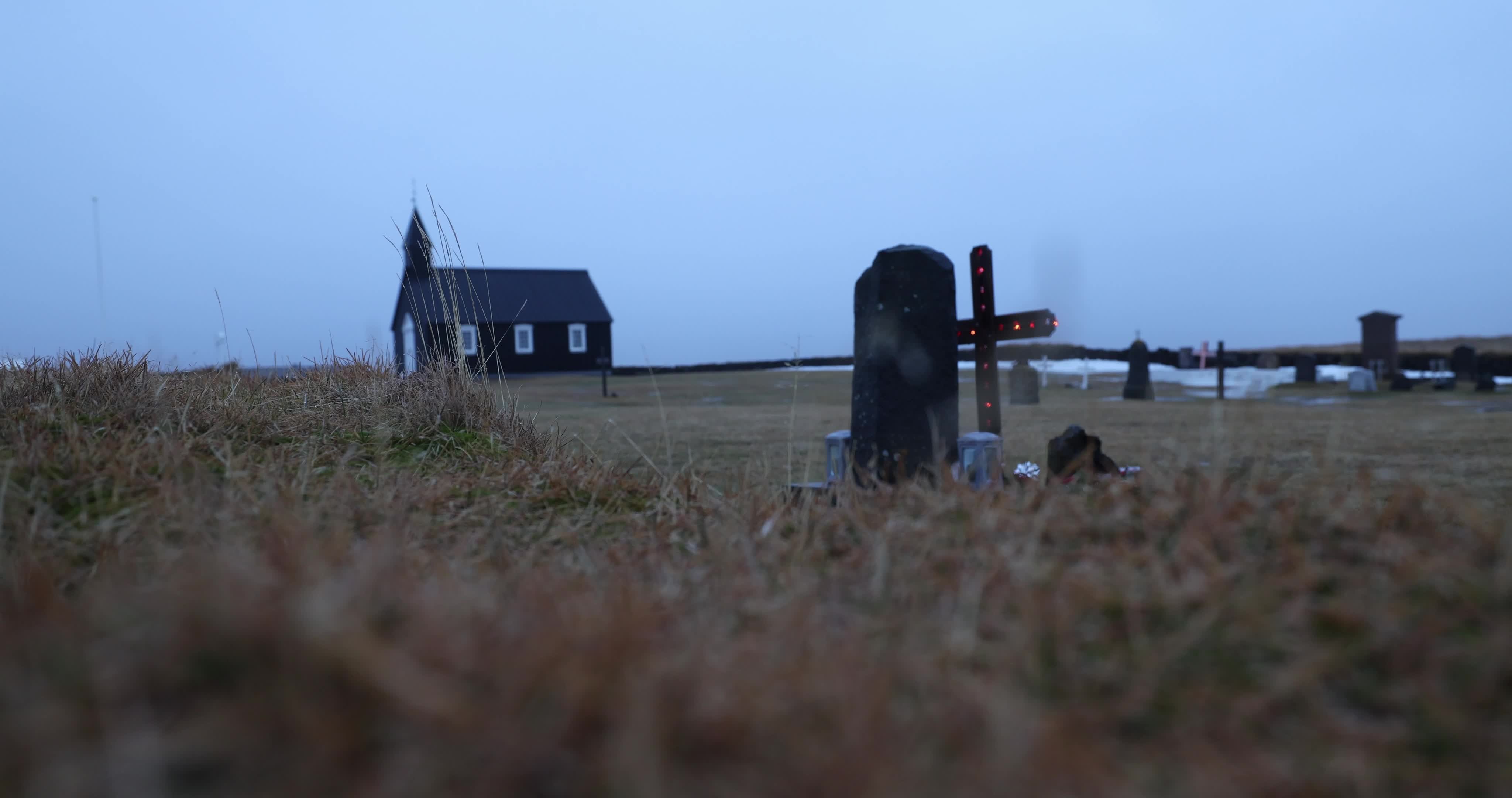 Black Church Of Búðirblack, Iceland