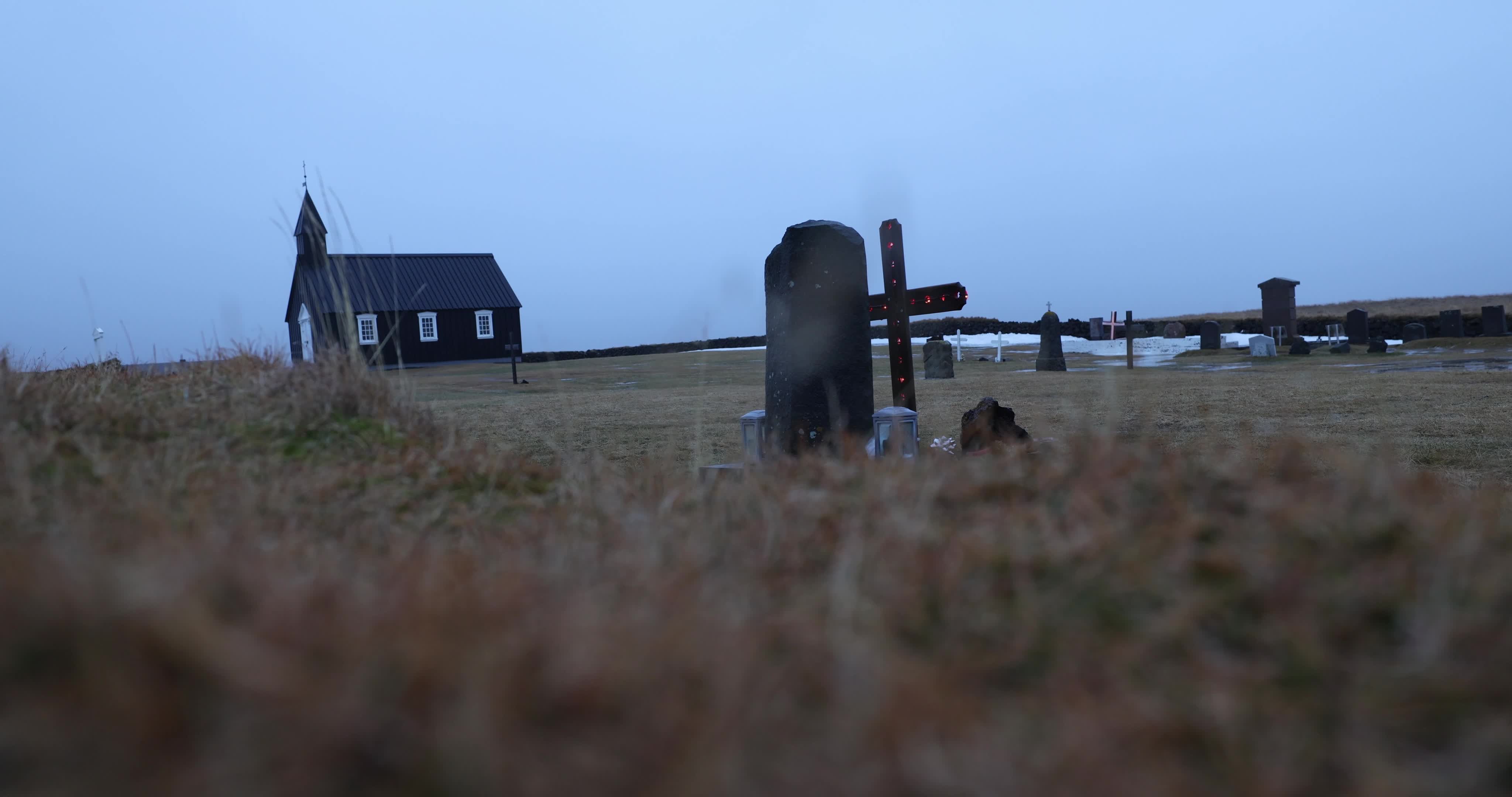 Black Church Of Búðirblack, Iceland