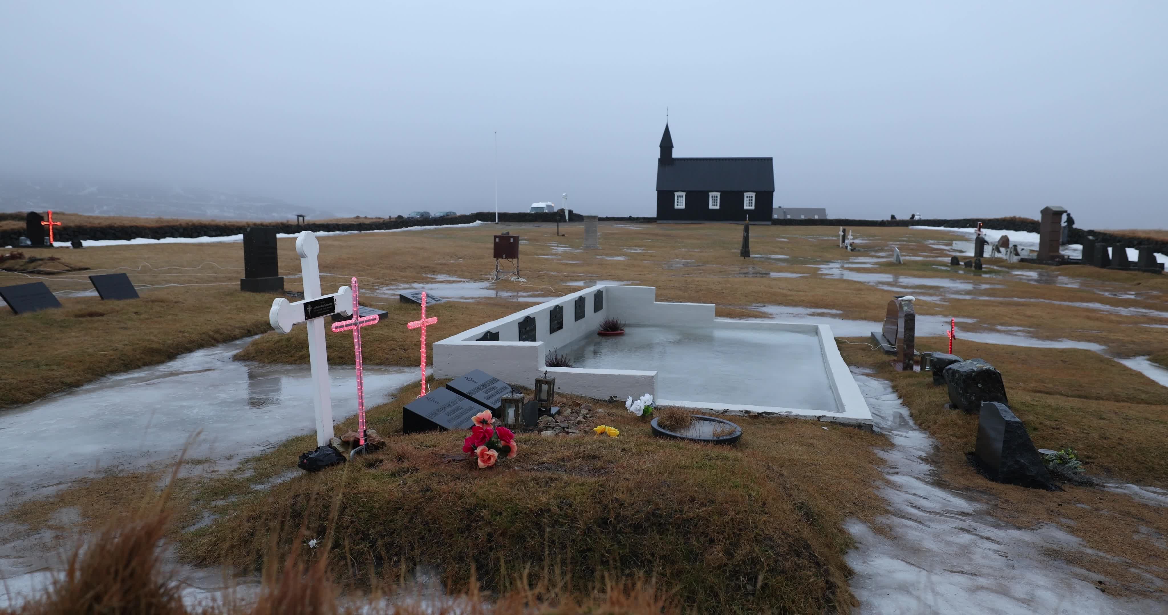 Black Church Of Búðirblack, Iceland