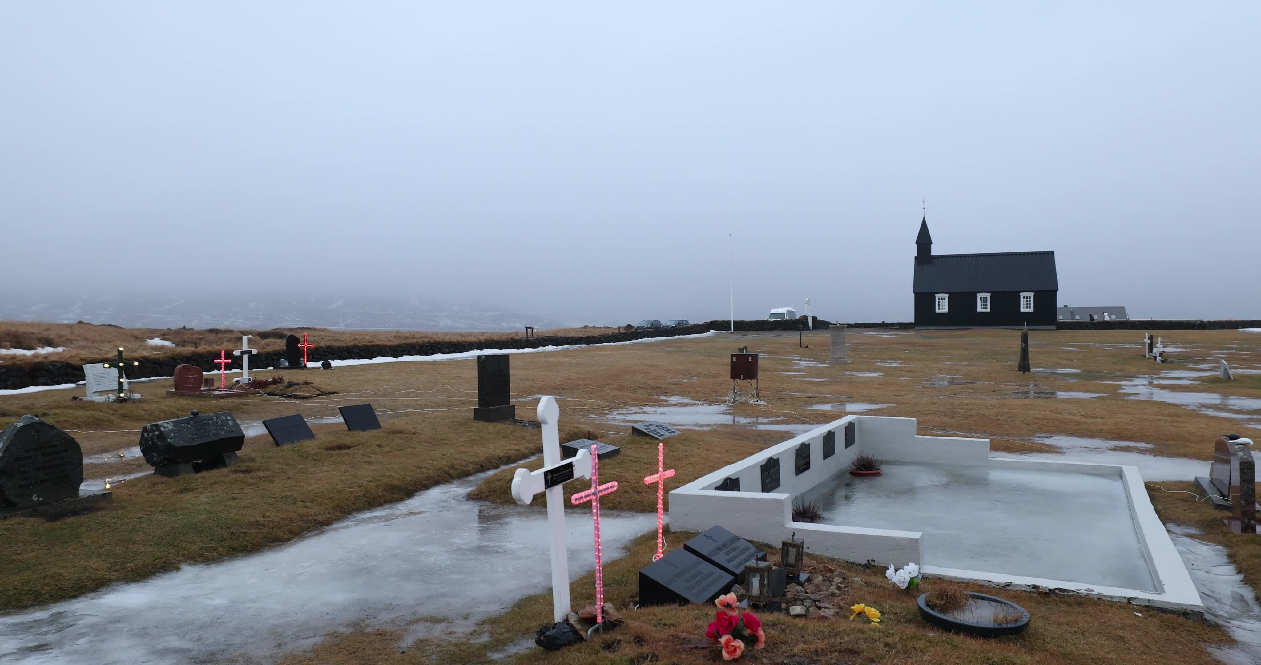 Black Church Of Búðirblack, Iceland