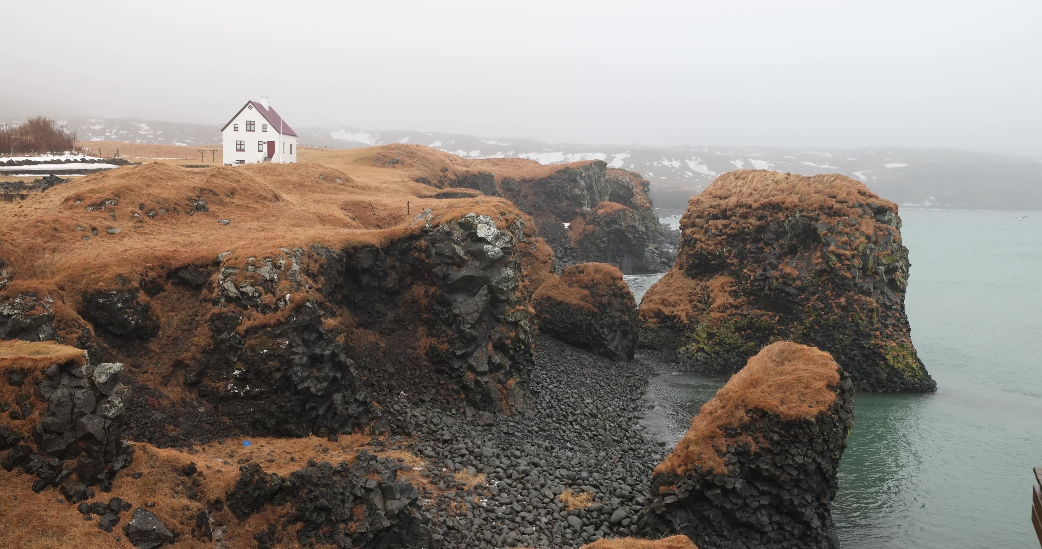 Höfnin á Arnarstapa, Iceland