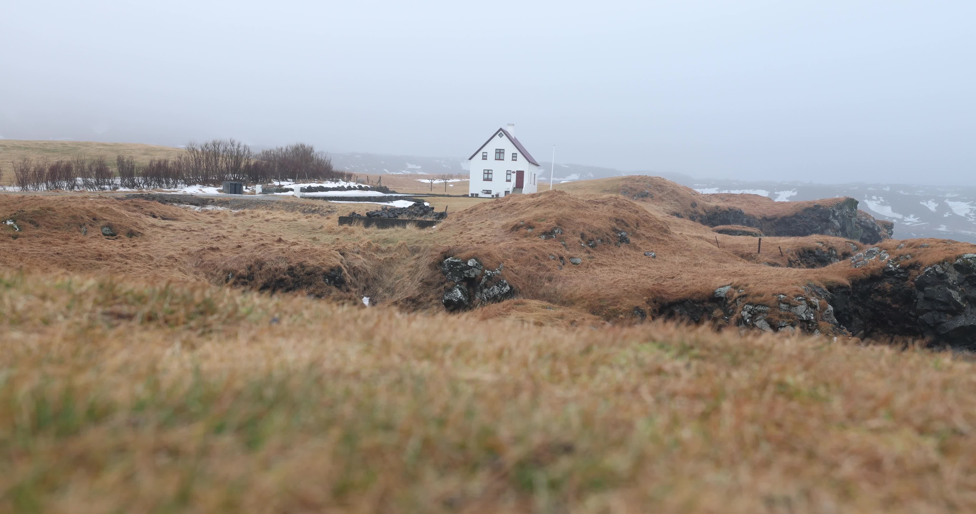 Höfnin á Arnarstapa, Iceland