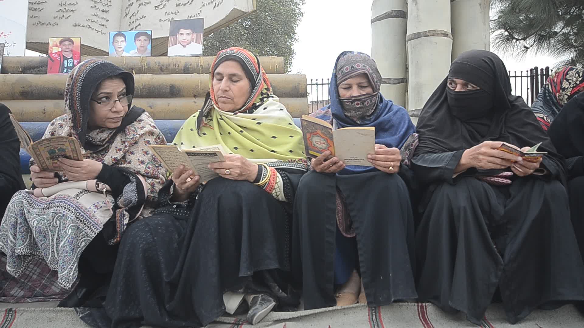 Candle light vigil for 102 people killed after a suicide bombing in a mosque in Peshawar