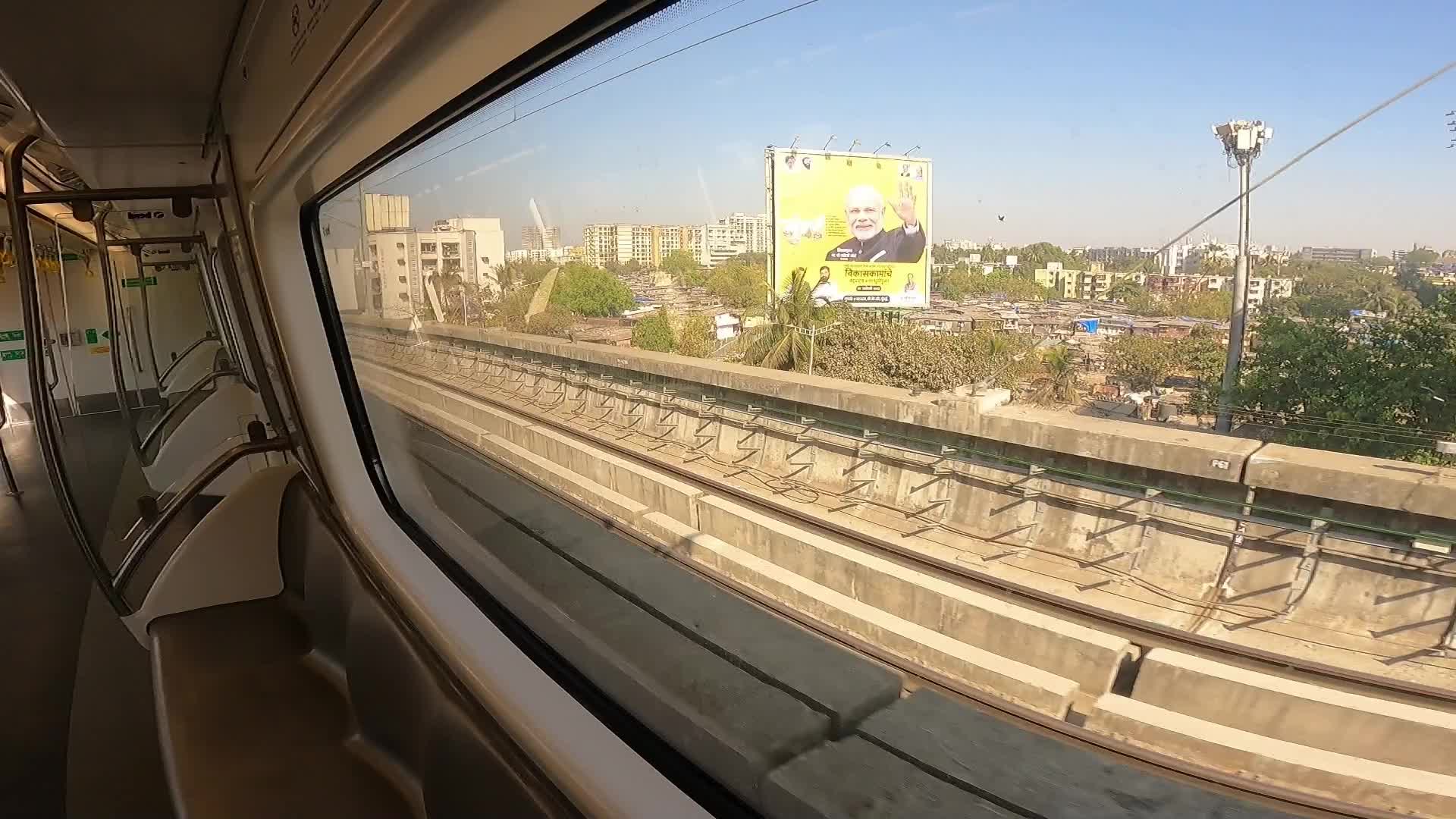 Metro Starts Commercial Run In Mumbai