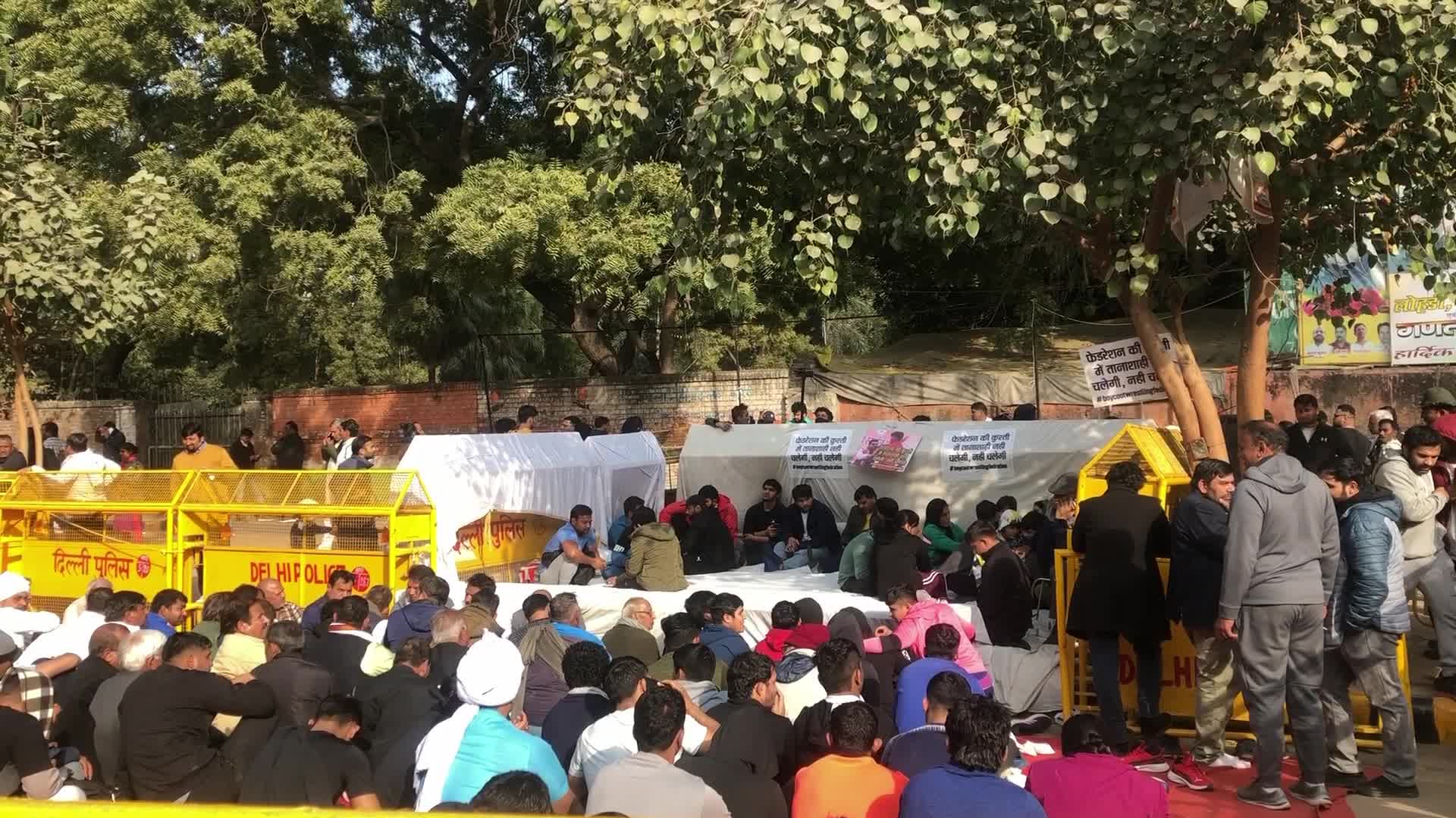 Indian Wrestlers Call Off Protest Over Sexual Harassment Allegations