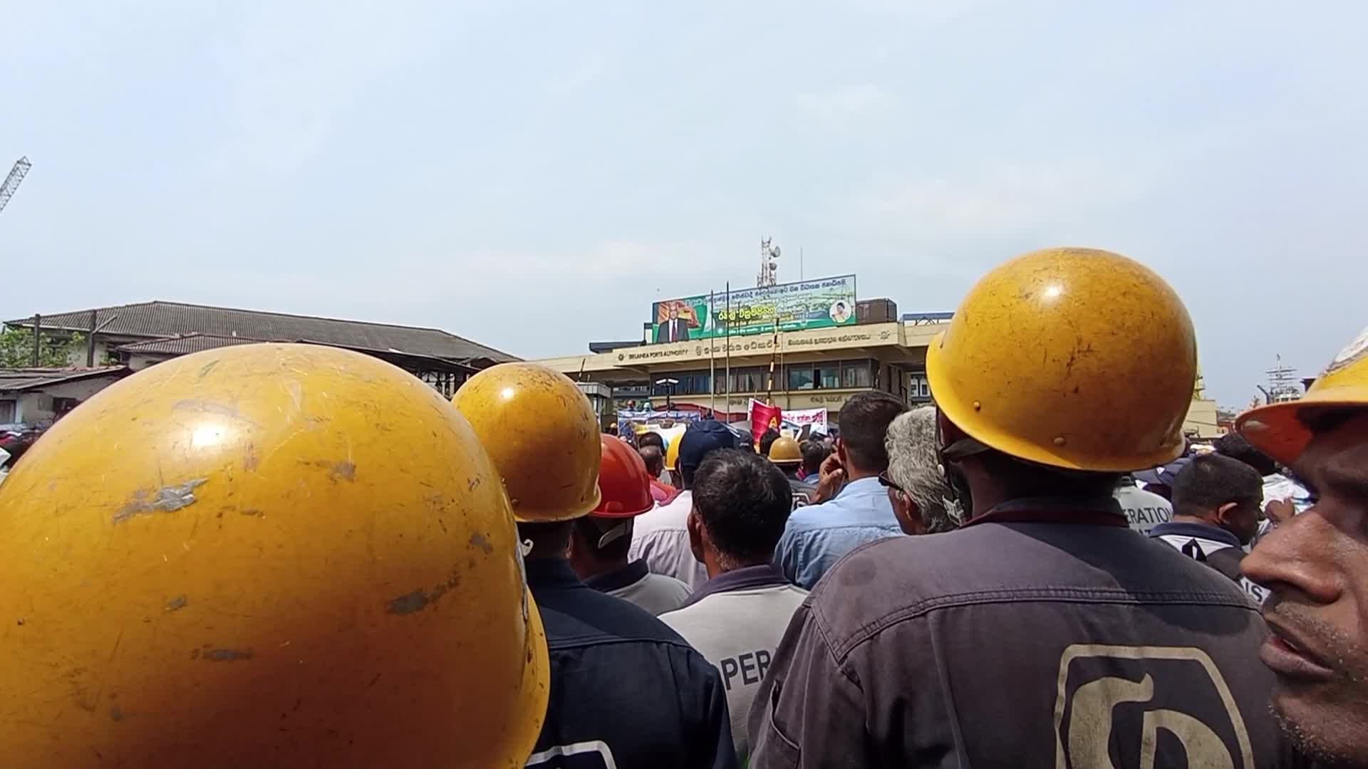 Protest in Colombo, Sri Lanka