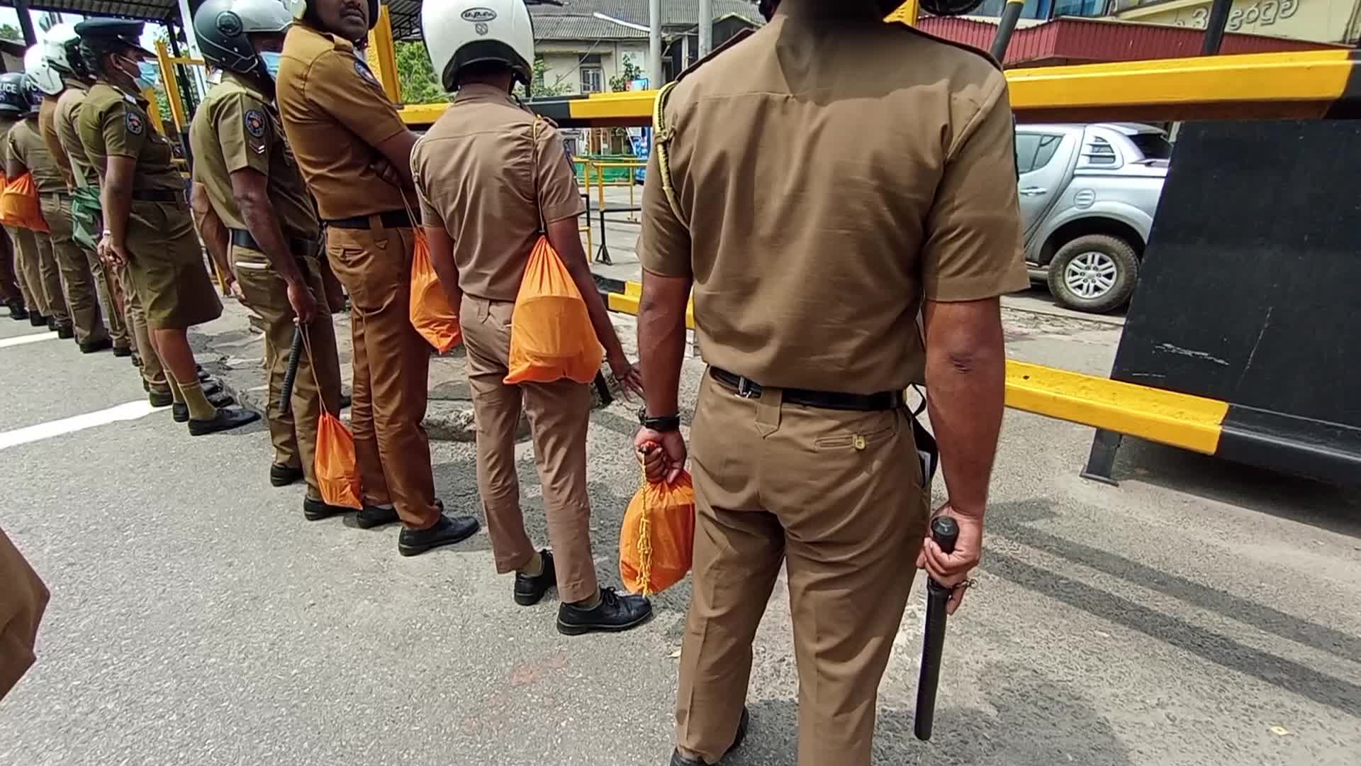 Protest in Colombo, Sri Lanka