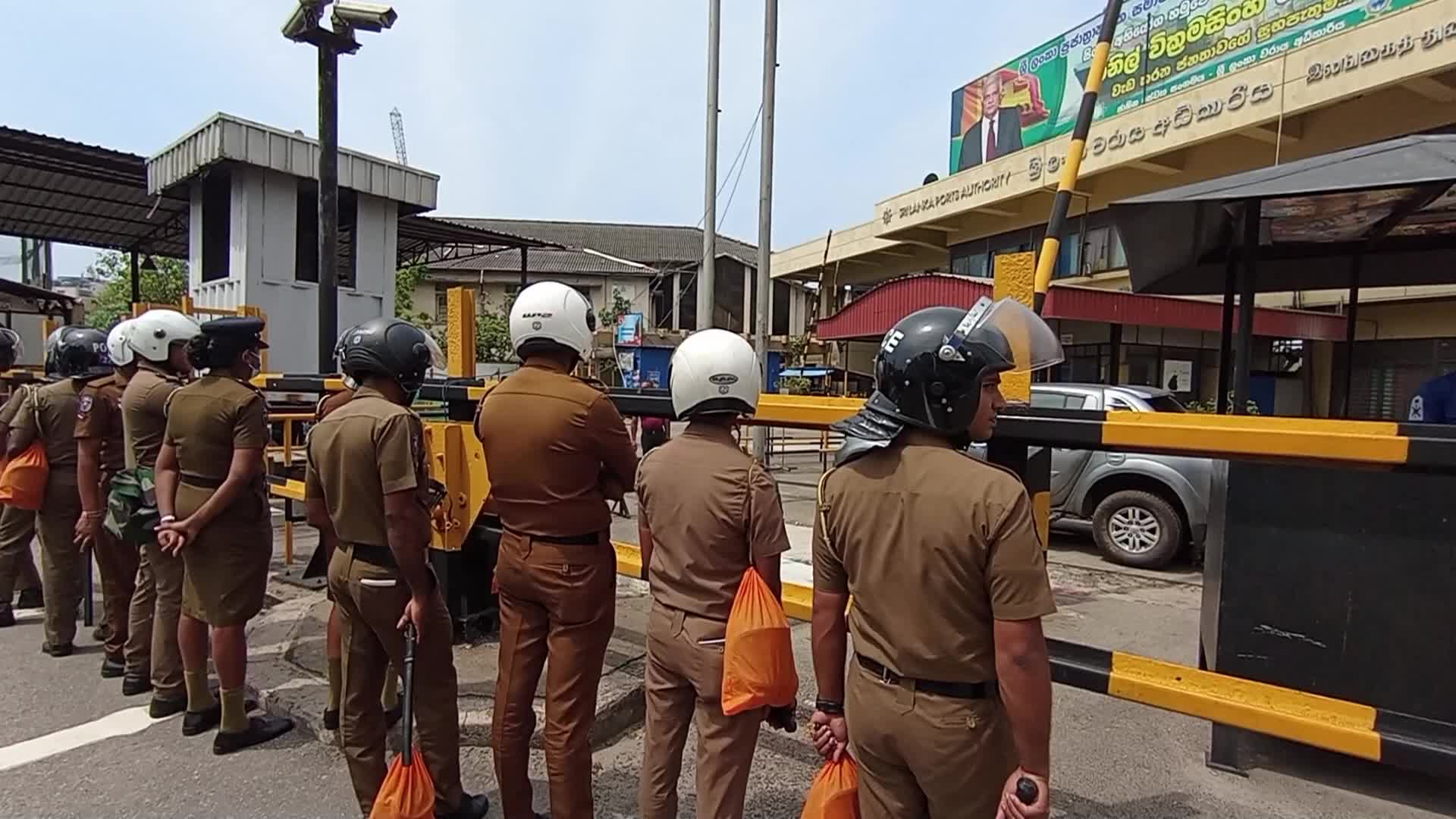 Protest in Colombo, Sri Lanka