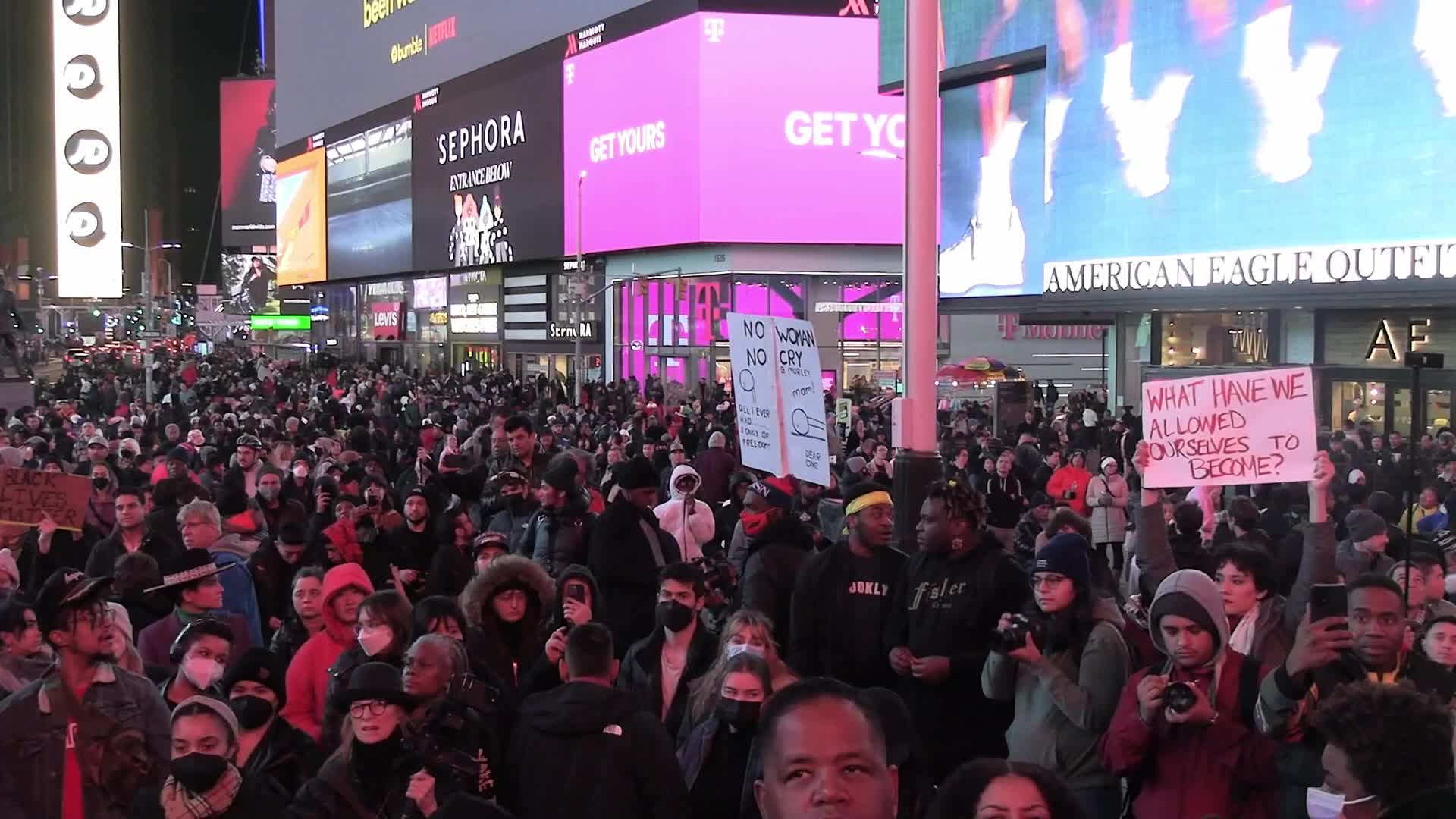 NY: Protesters Protest Death of Tyre Nichols
