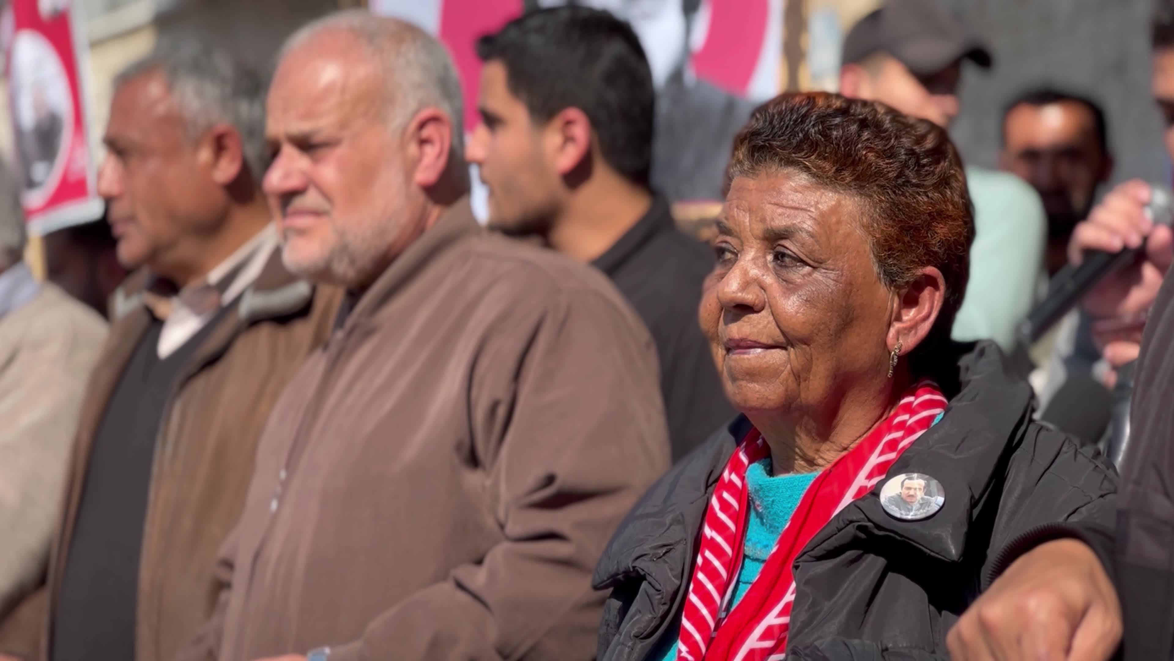 Demonstration In Support Of Palestinian Prisoners In Israeli Jails