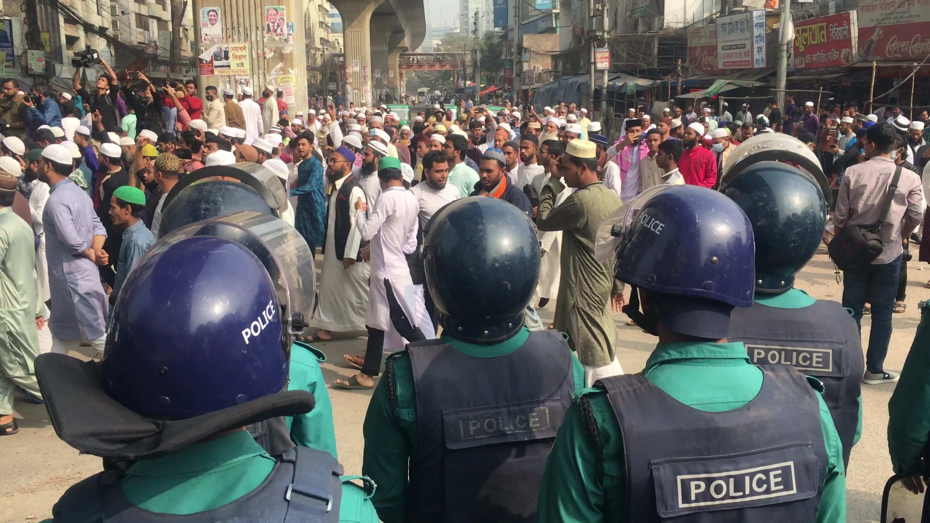 Protest in Dhaka