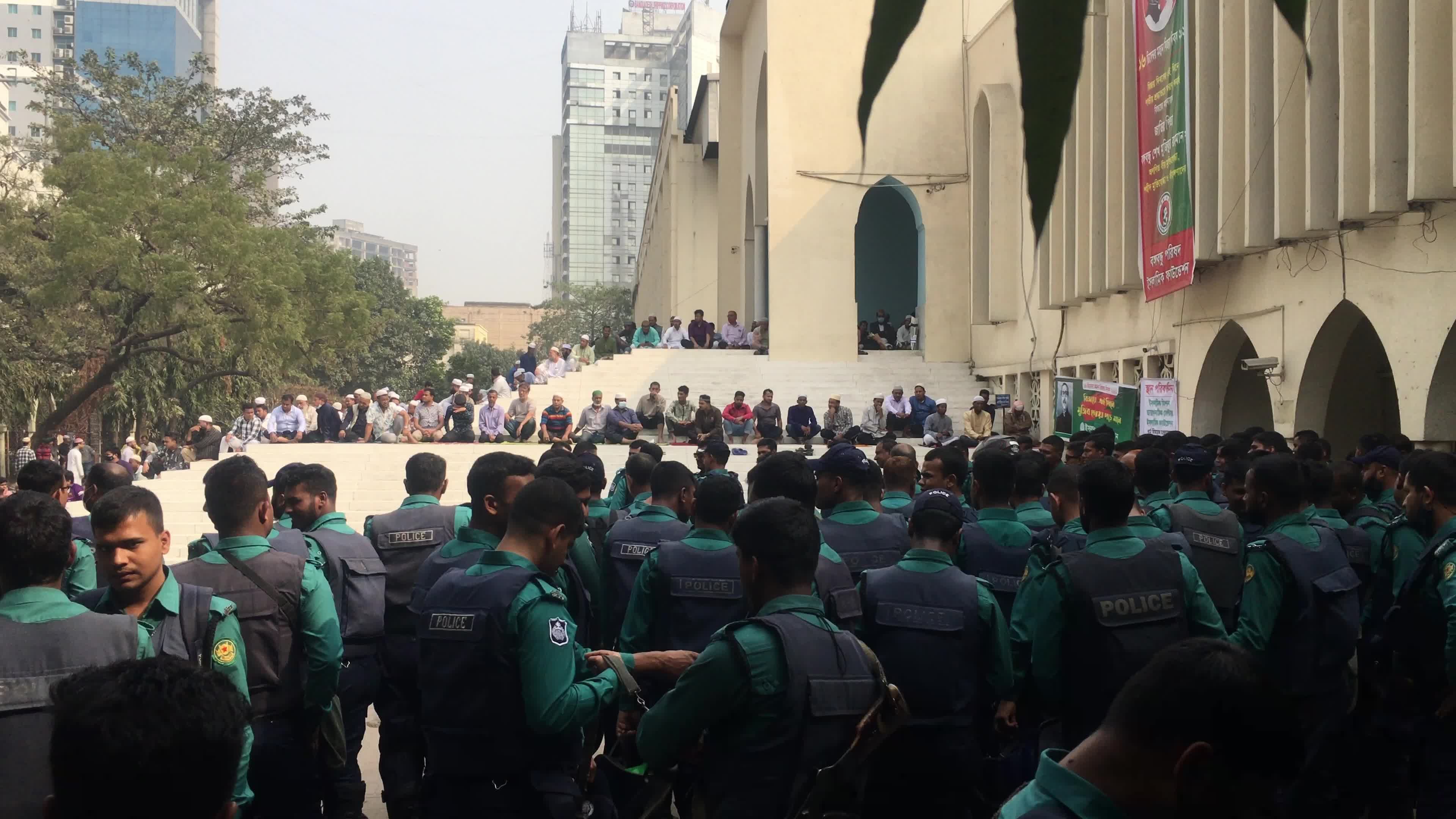 Protest in Dhaka