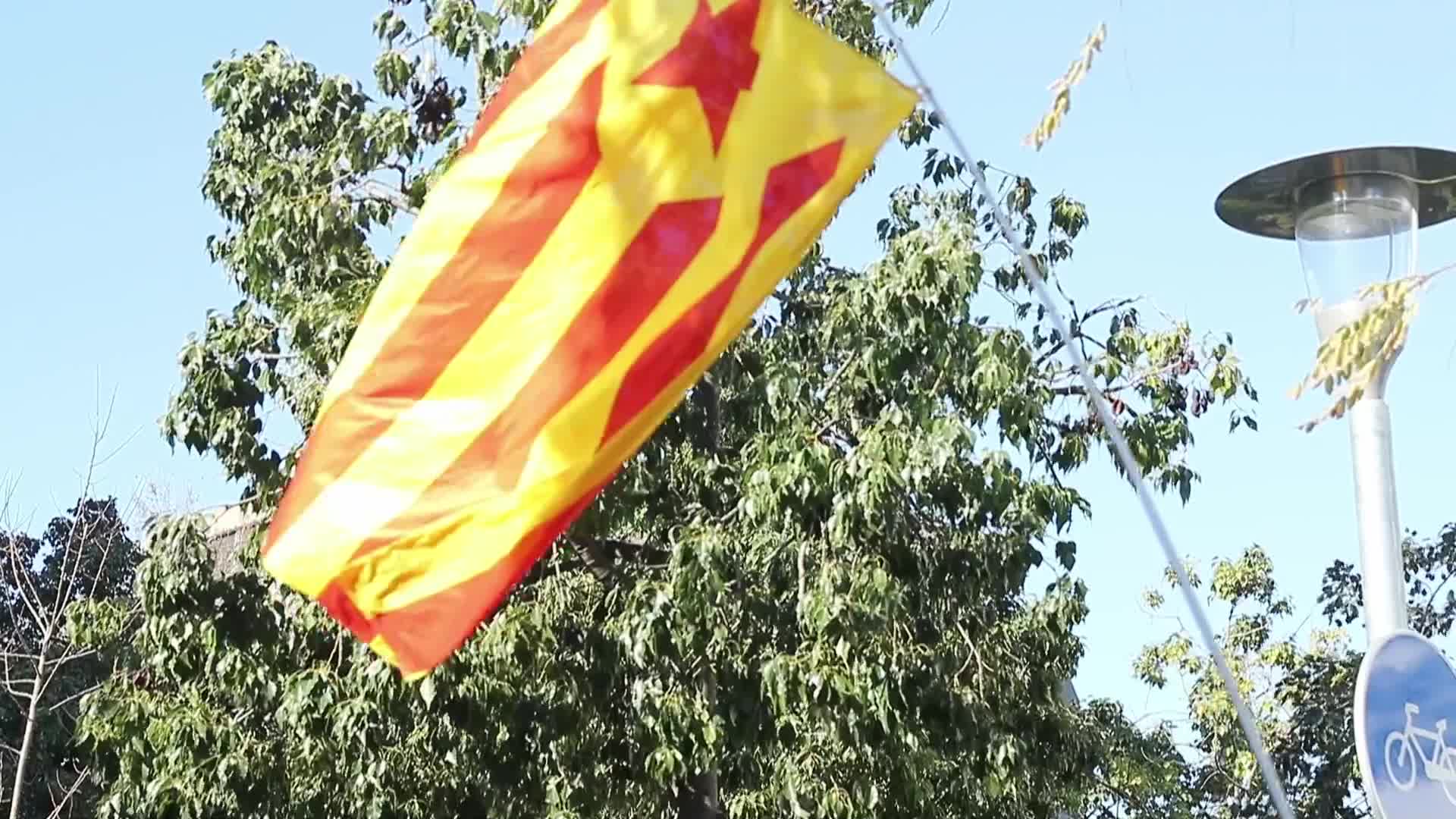 Protest against the King Felipe VI in Barcelona