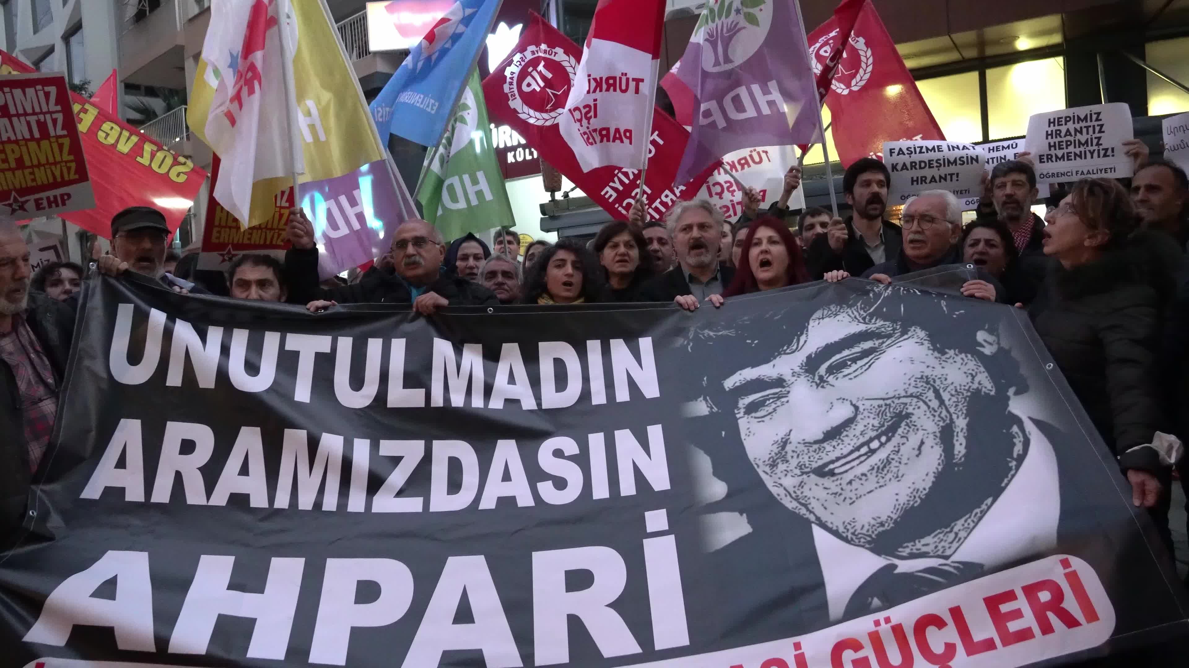 16th Commemoration of the Armenian Agos Newspaper Editor-in-Chief Hrant Dink in Izmir, Turkey