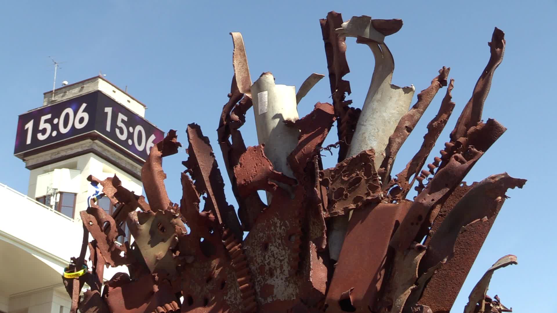 The Iron Throne of the East art object presented in Kiev