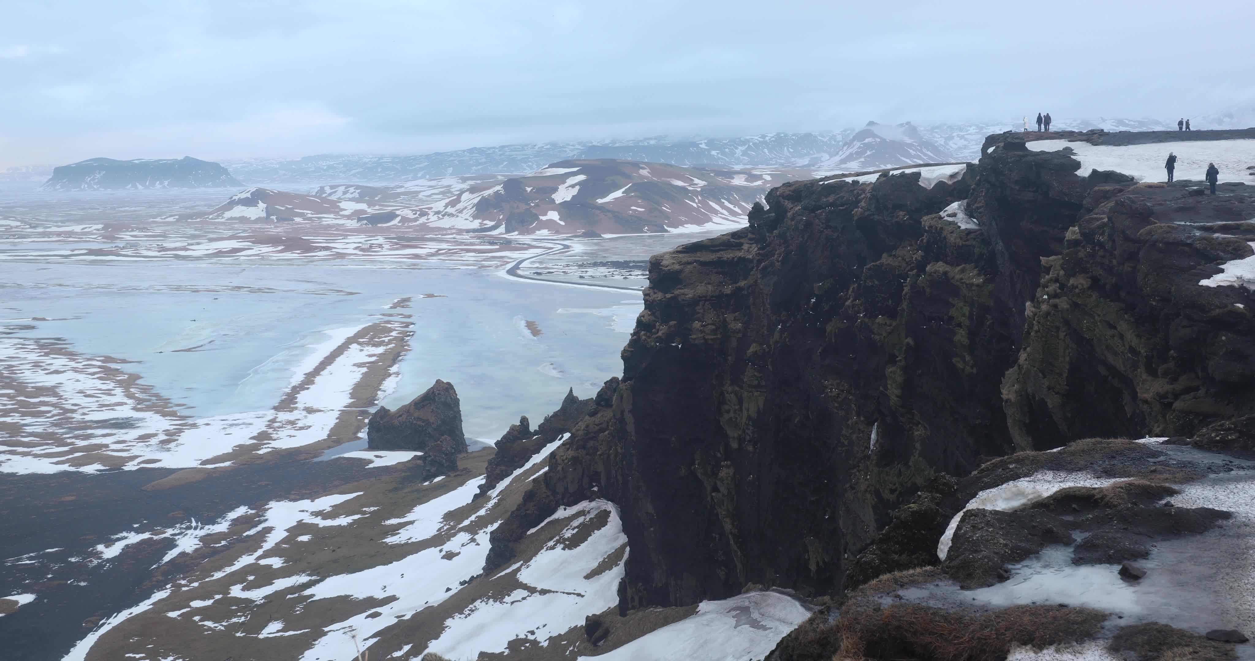 Dyrhólaey Peninsula In Iceland