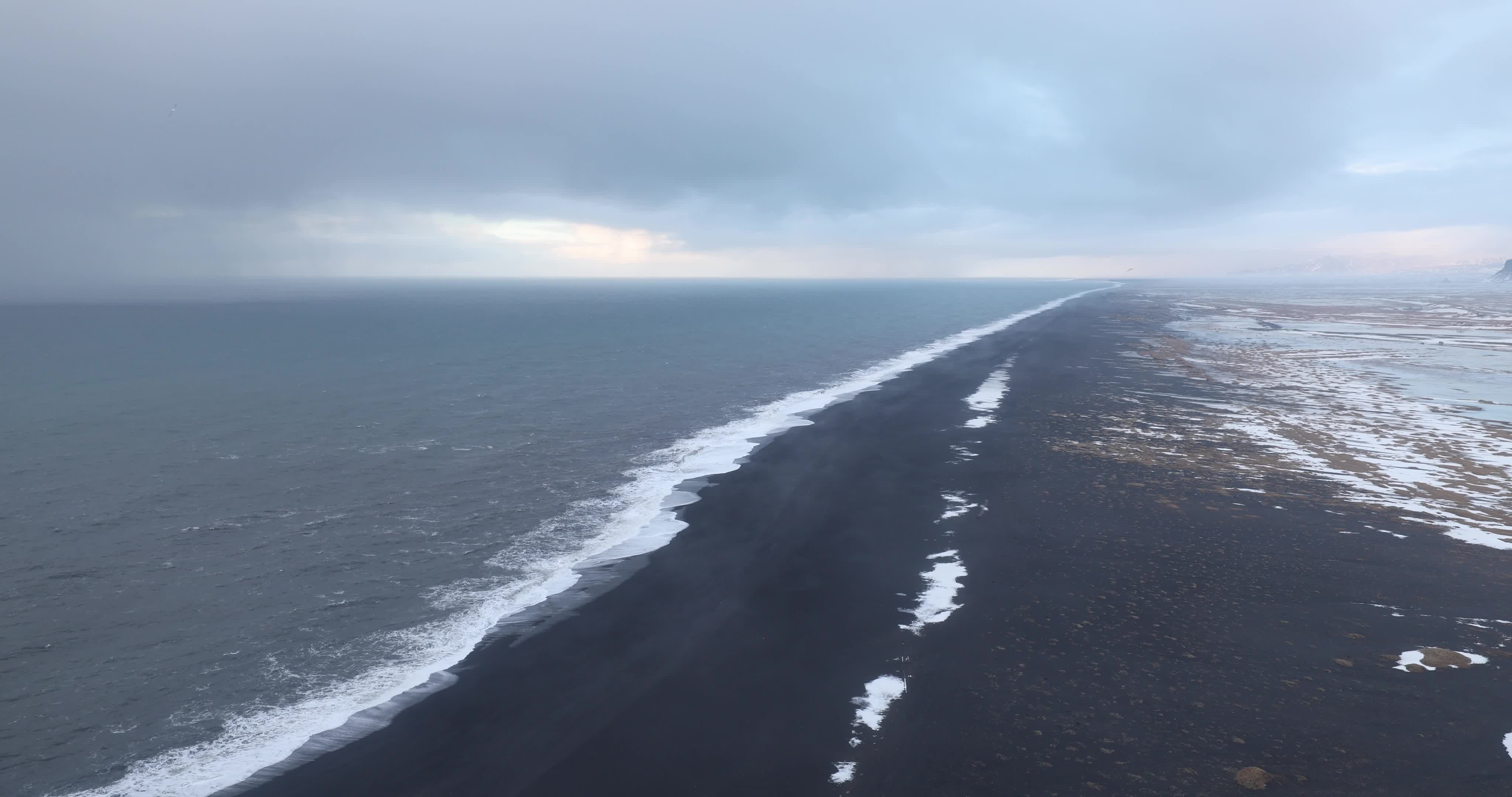 Dyrhólaey Peninsula In Iceland