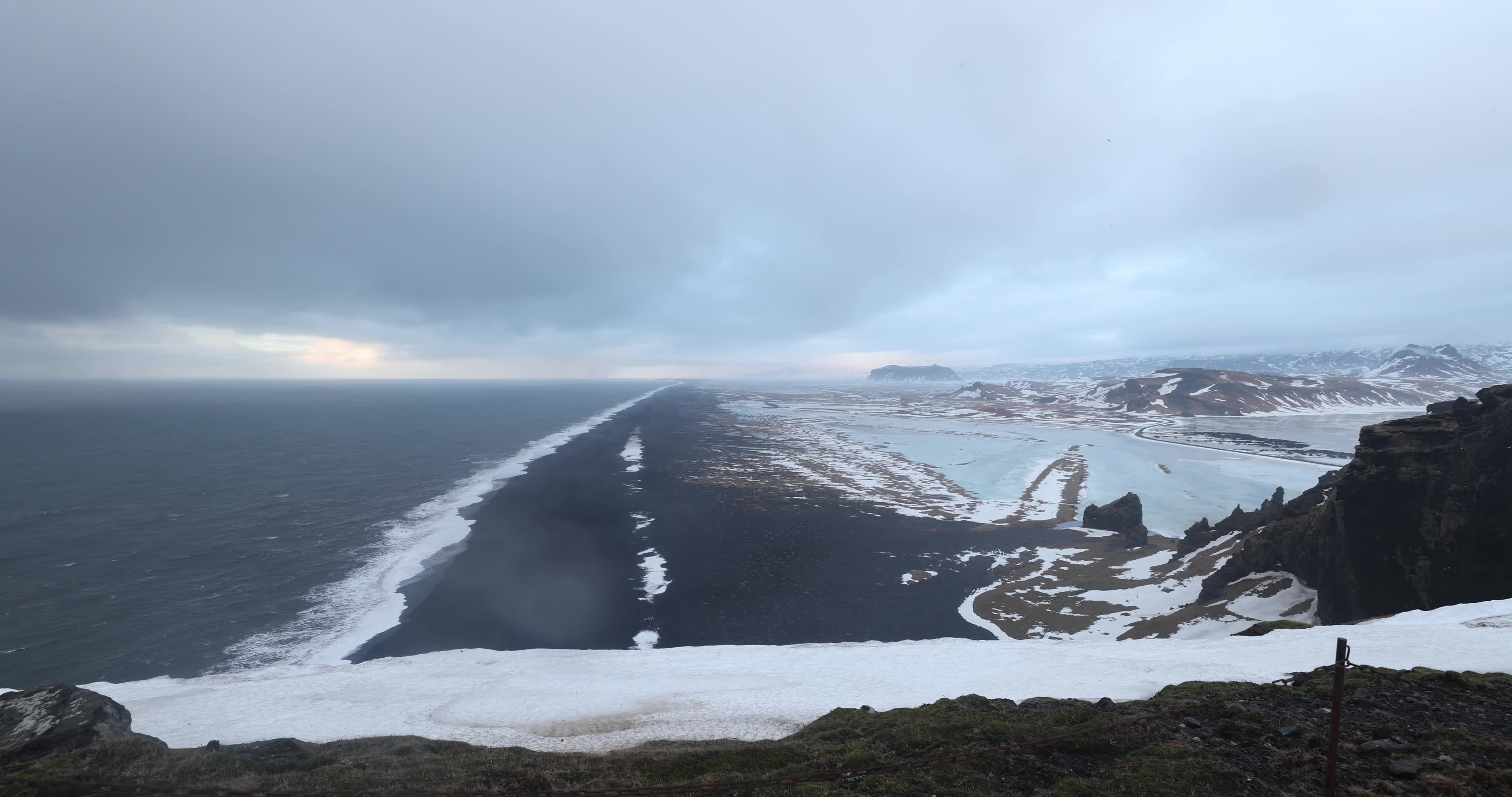 Dyrhólaey Peninsula In Iceland