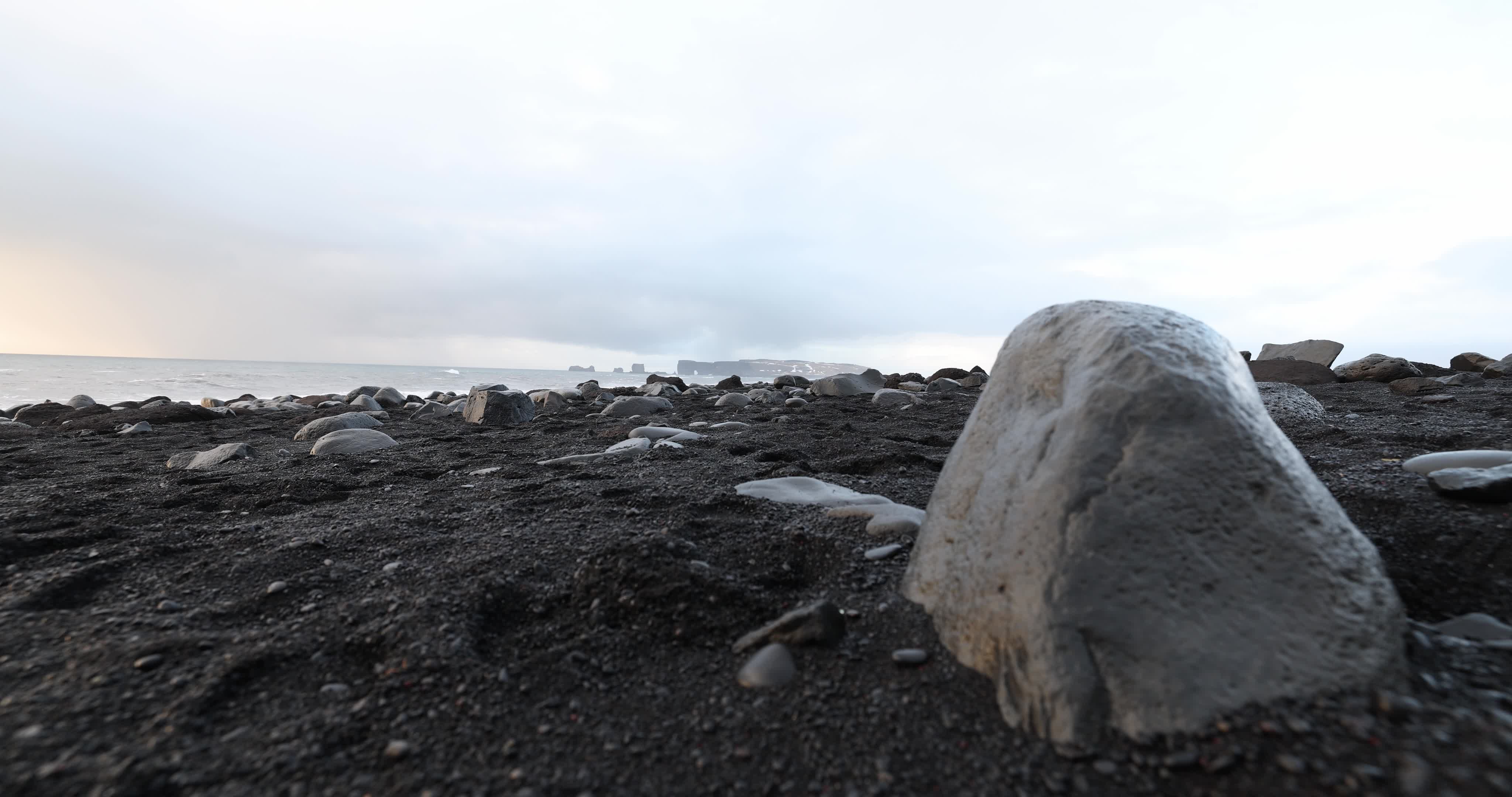 Reynisfjara Black Sand Beach in Iceland
