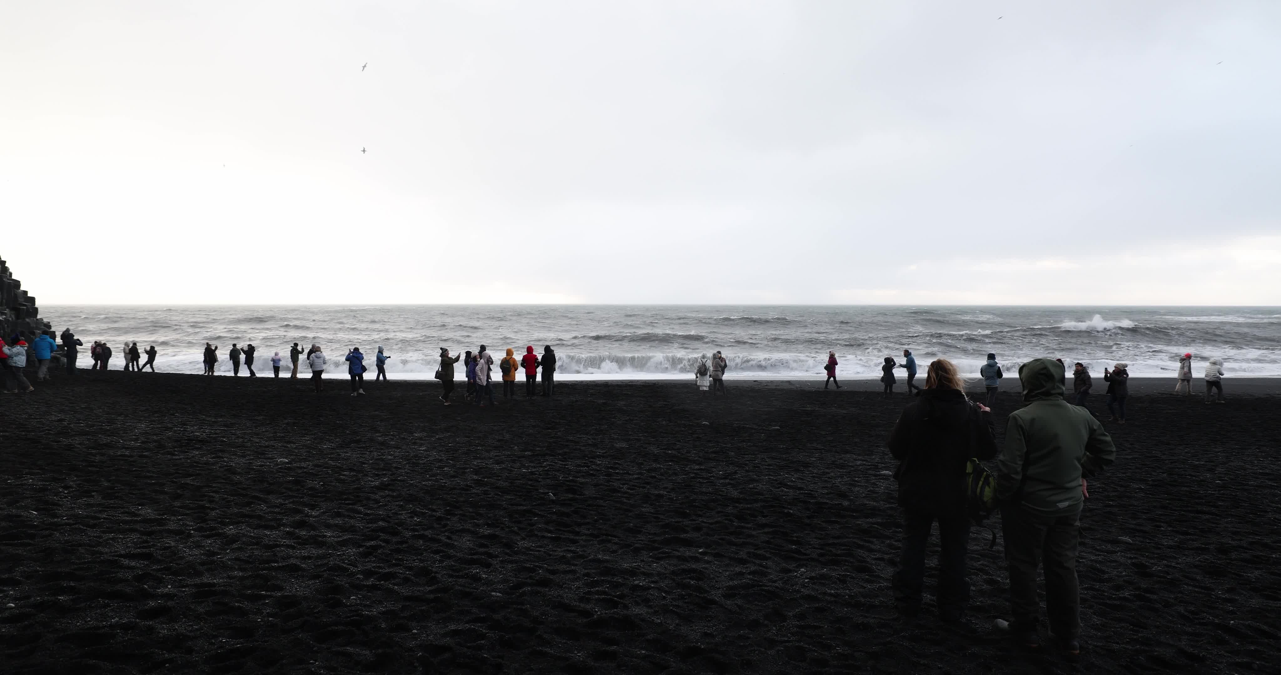 Reynisfjara Black Sand Beach in Iceland