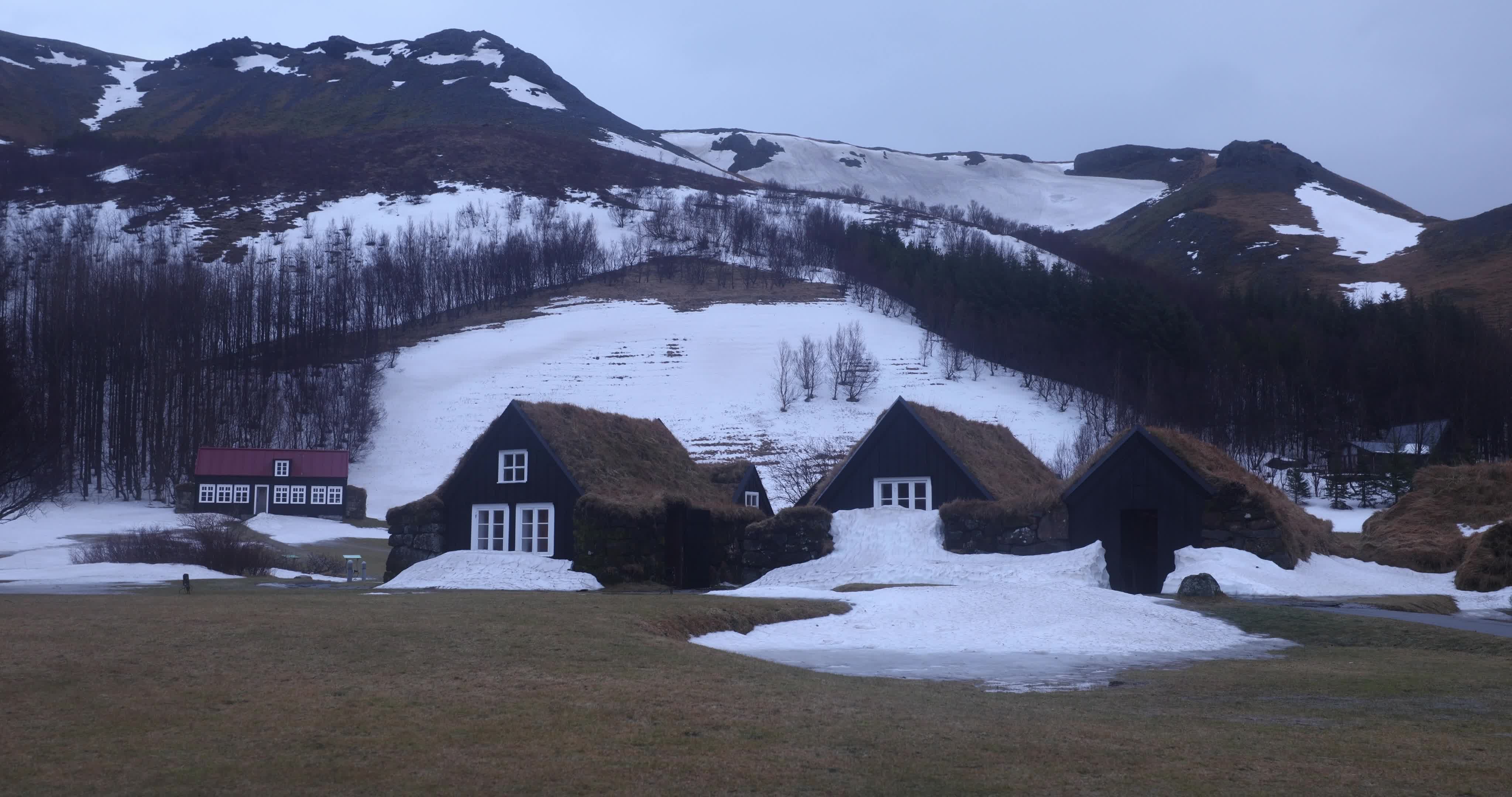 Turf Houses in Iceland