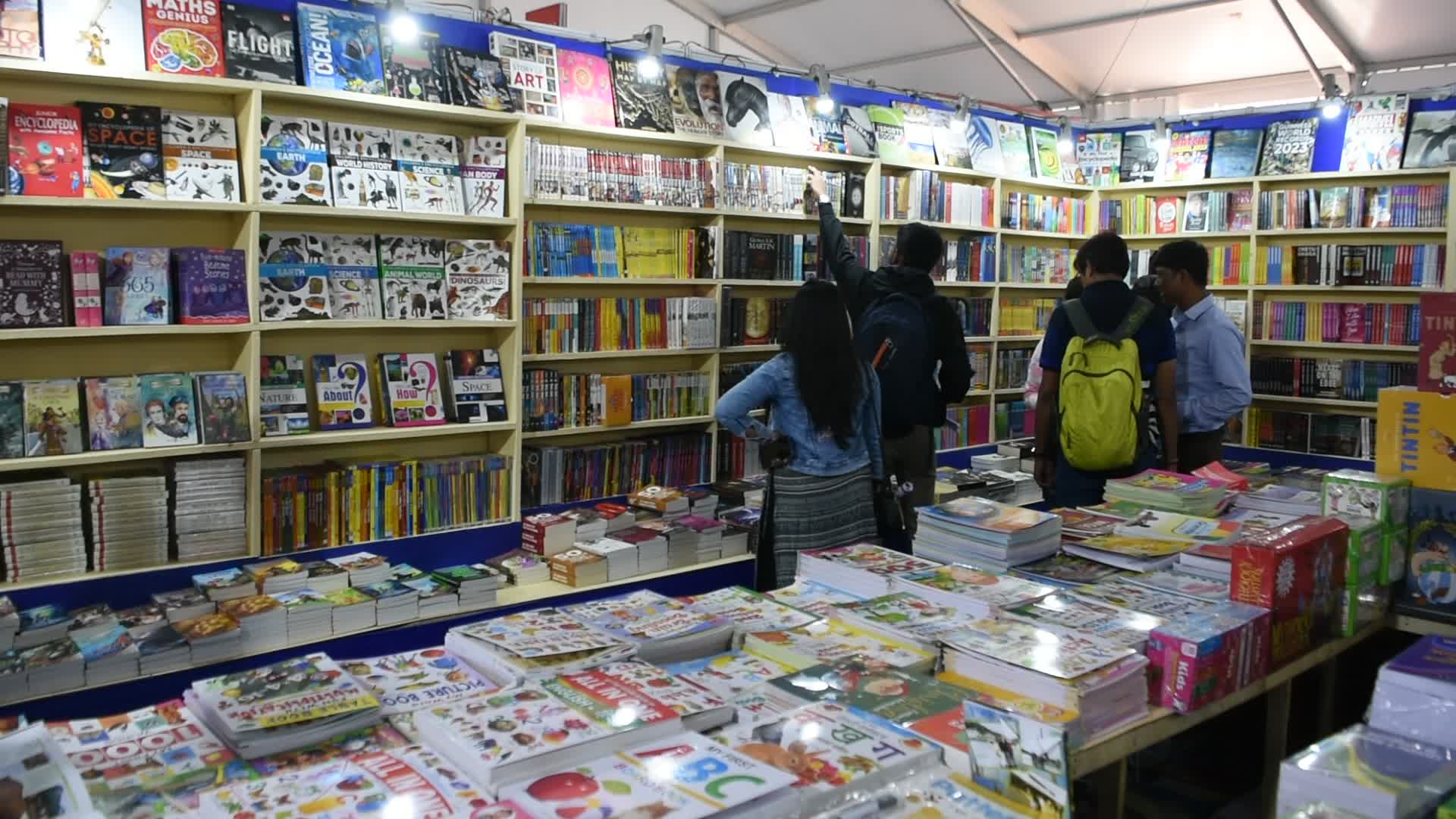 46th Kolkata International book fair , 2023 .