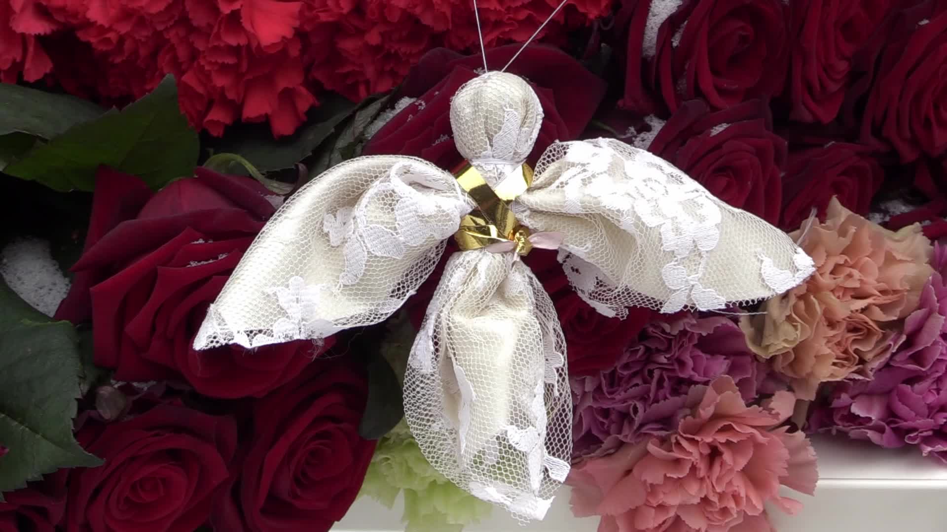 Tribute to the victims of the Turkish earthquake in Kyiv, amid Russia's invasion of Ukraine
