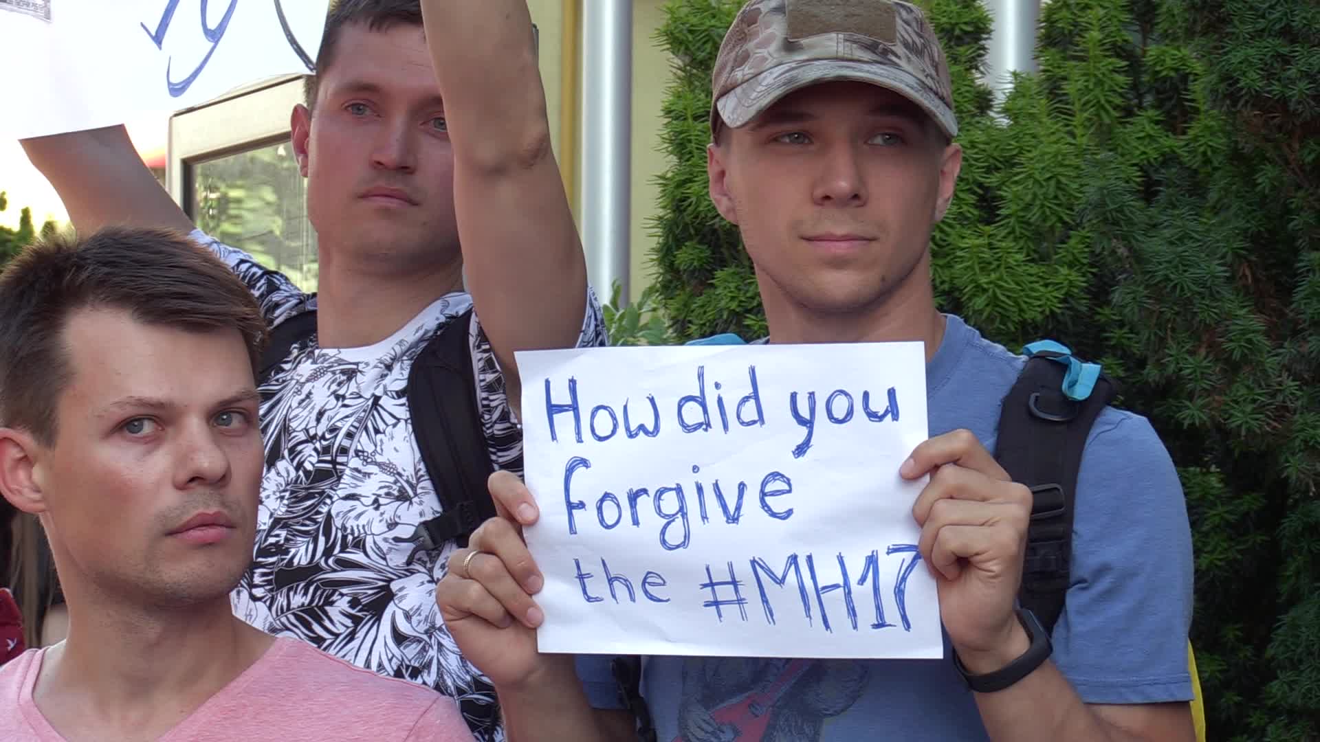 Rally against Russia's return to the PACE in Ukraine