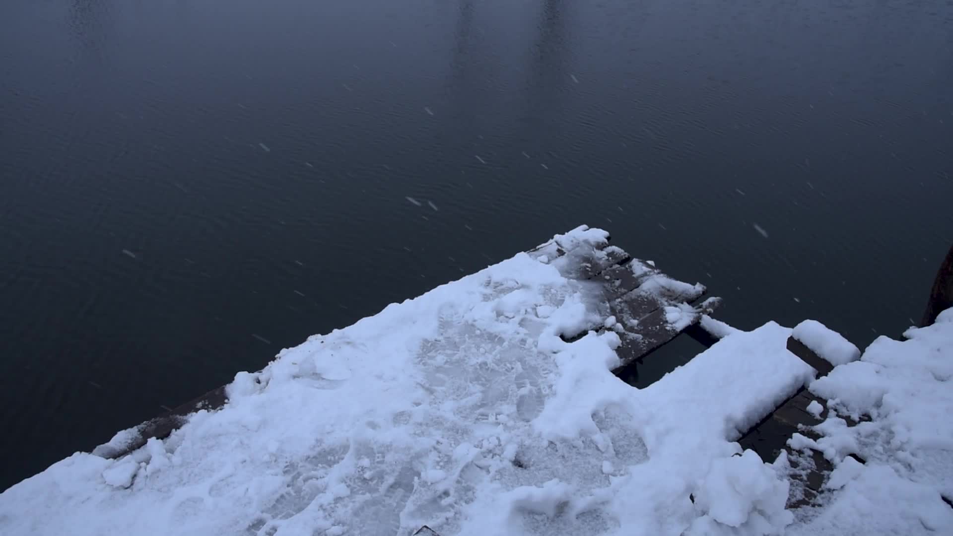 Fresh snowfall in Kashmir.