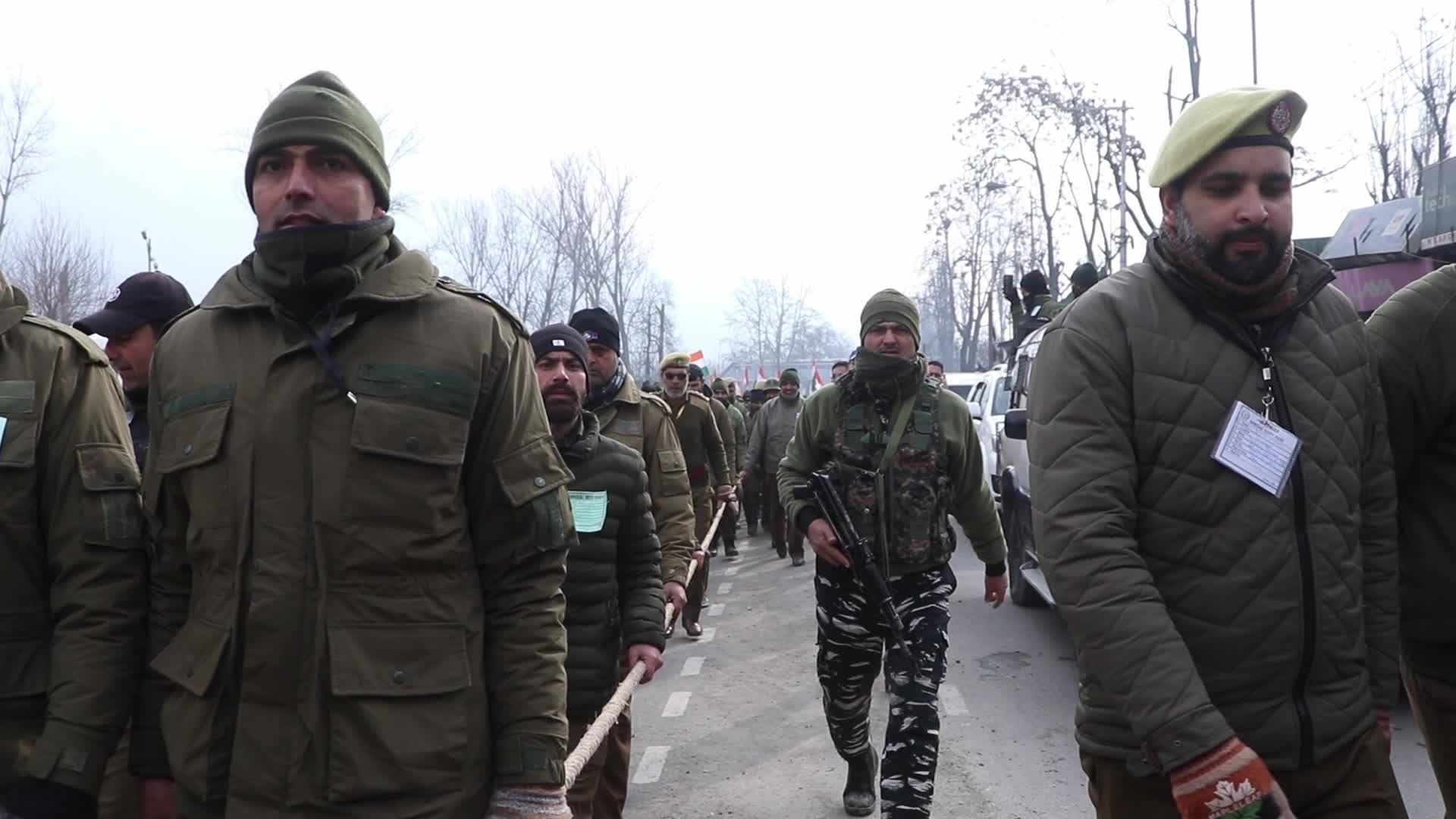 Bharat Jodo Yatra Reaches Kashmir