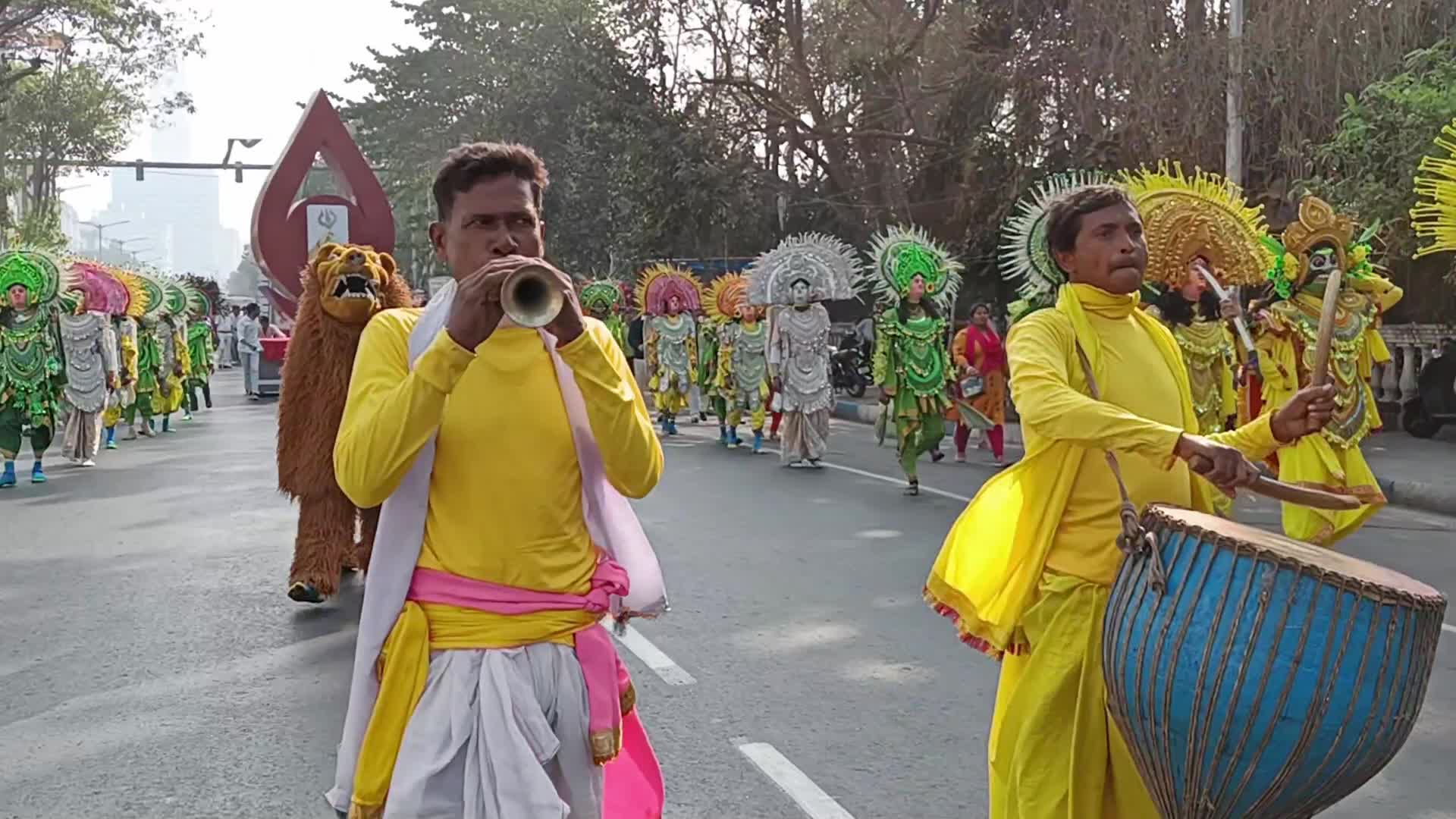 Thanksgiving rally for UNESCO and West Bengal Cheif Minister 