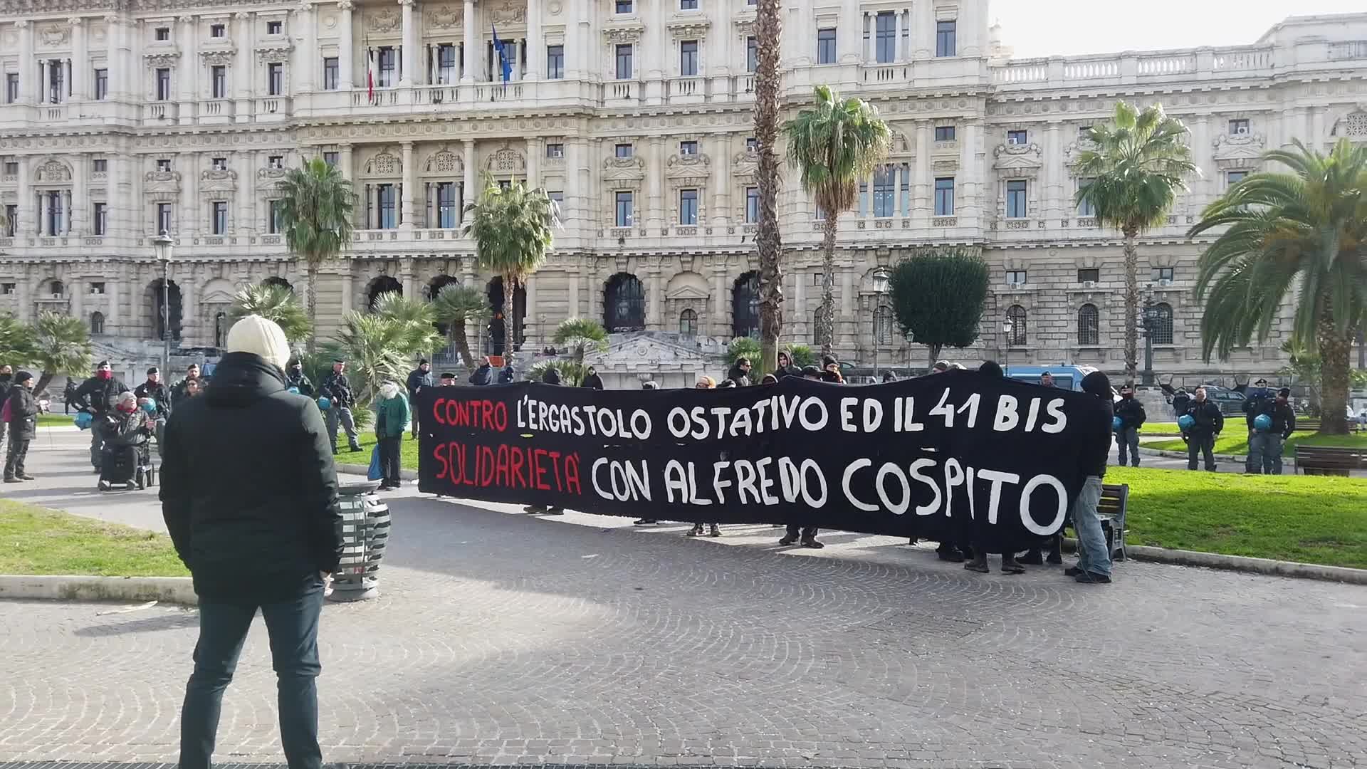Anarchists protest against the 41-bis regime