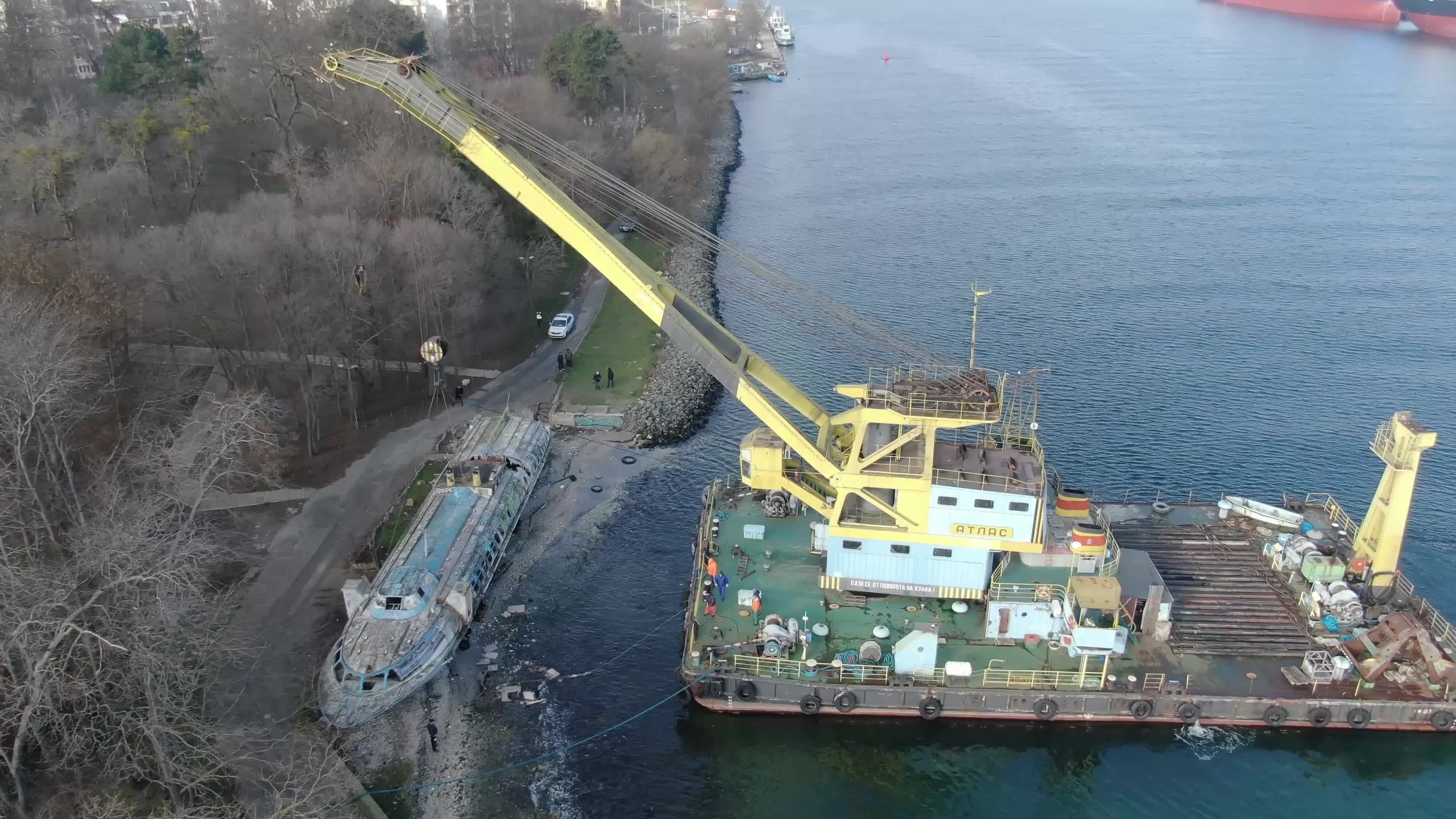 Kometa Legendary abandoned ship, Bulgaria