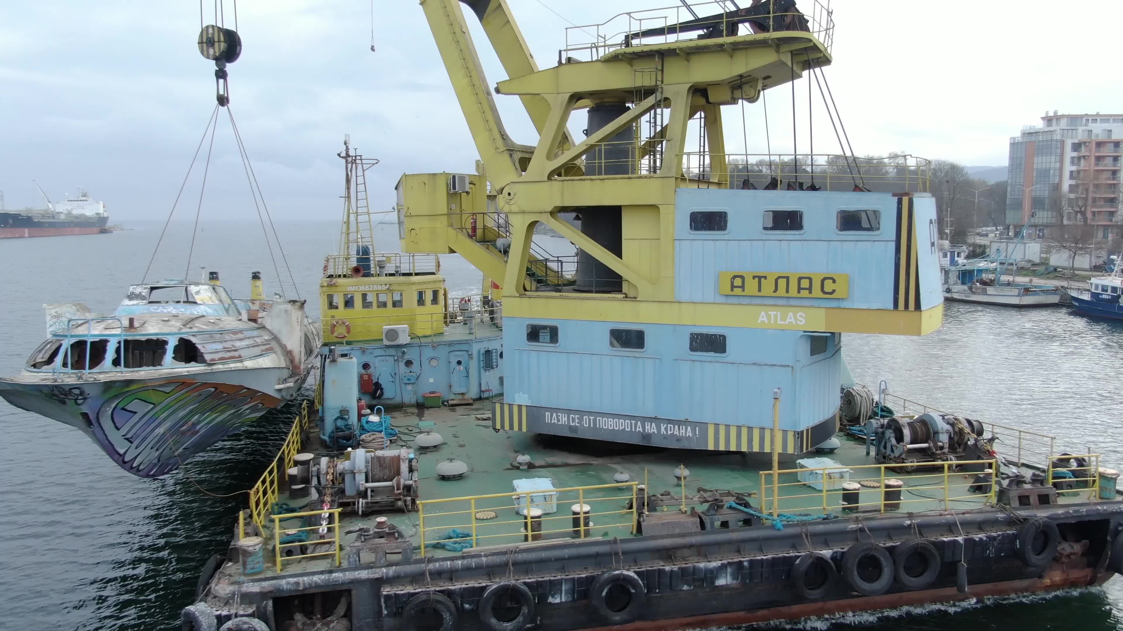 Kometa Legendary abandoned ship, Bulgaria